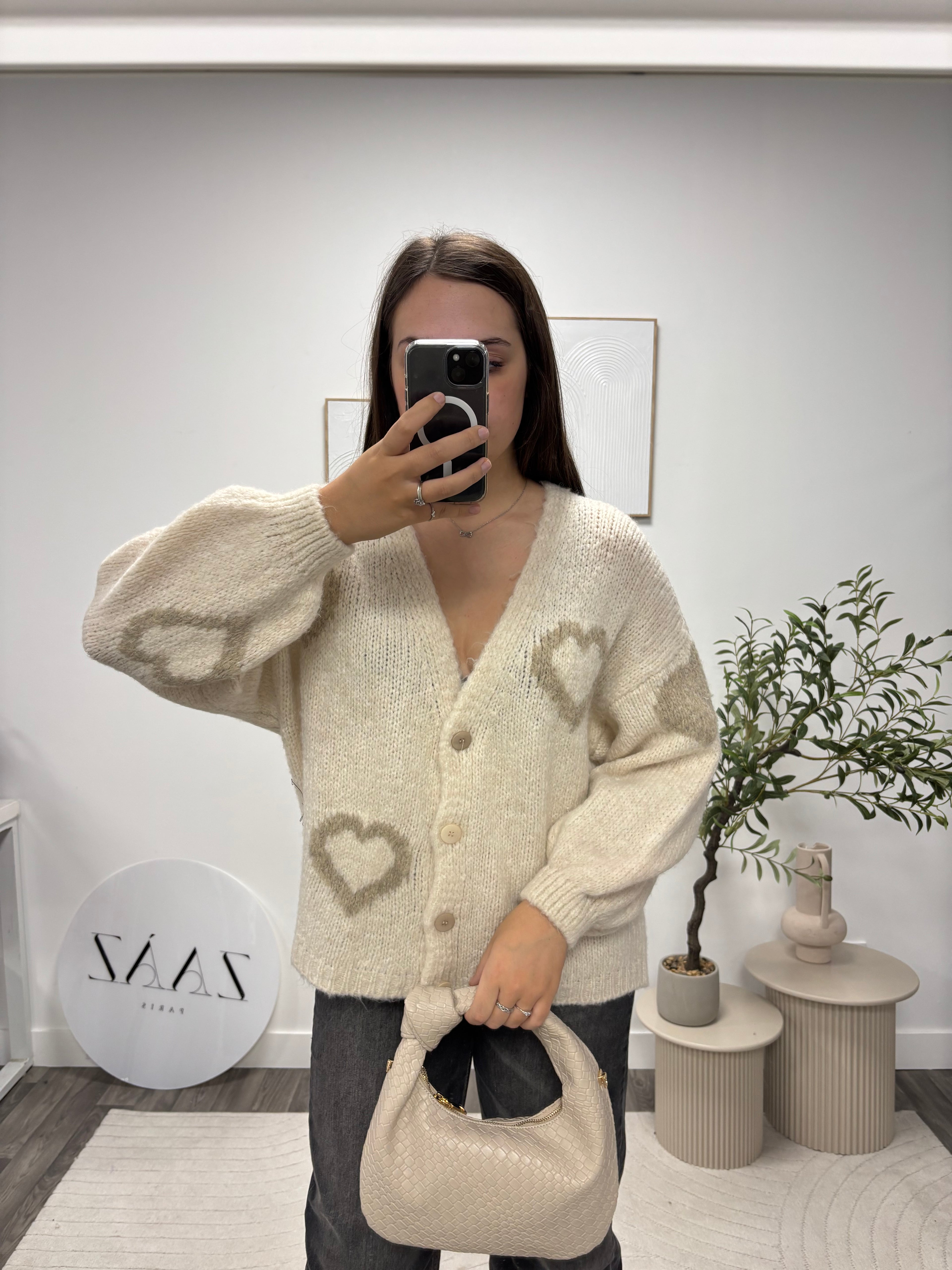 CARDIGAN COEUR 21315