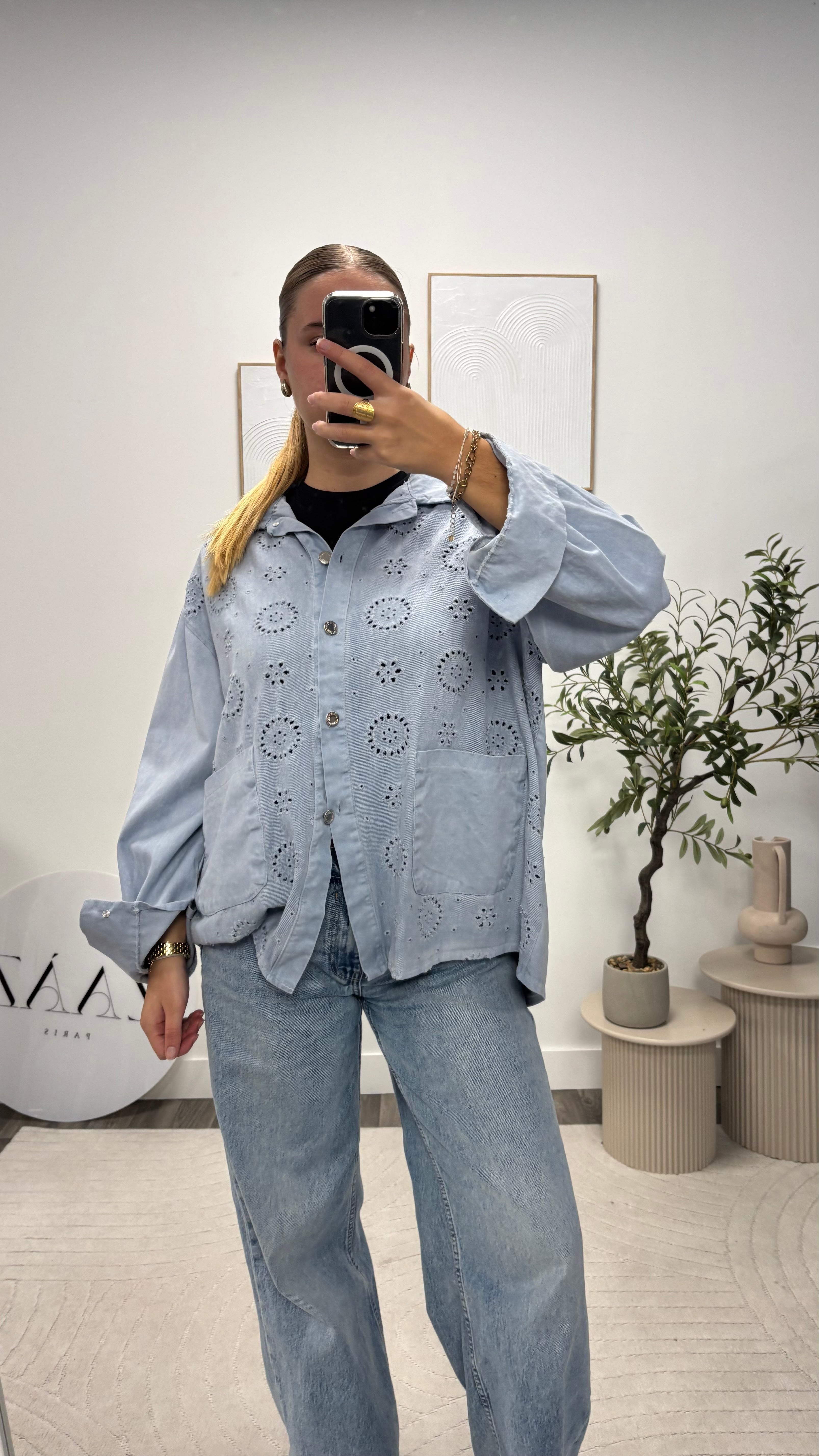 VESTE CHEMISE LAURA 15213-16