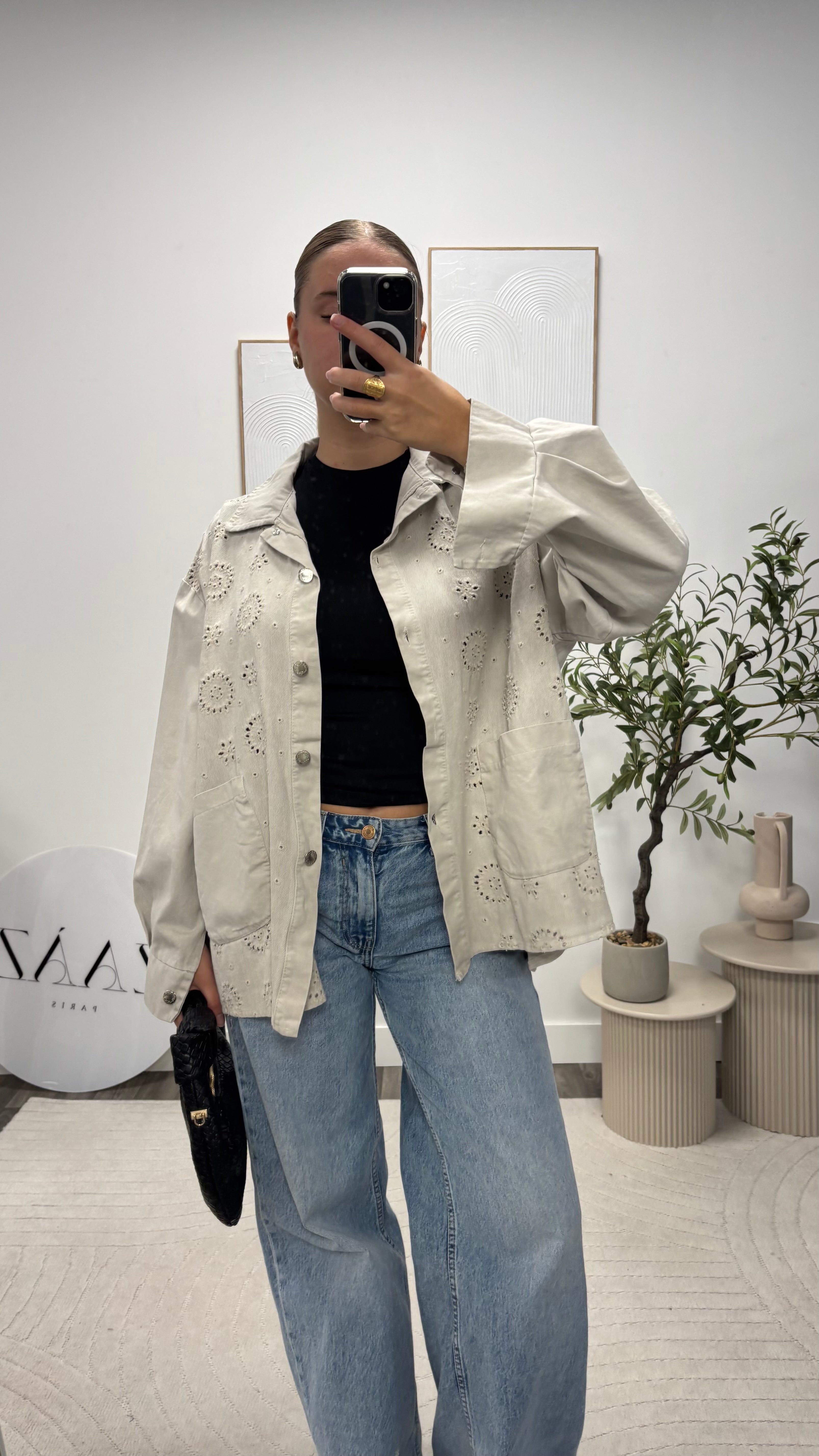 VESTE CHEMISE LAURA 15213-16