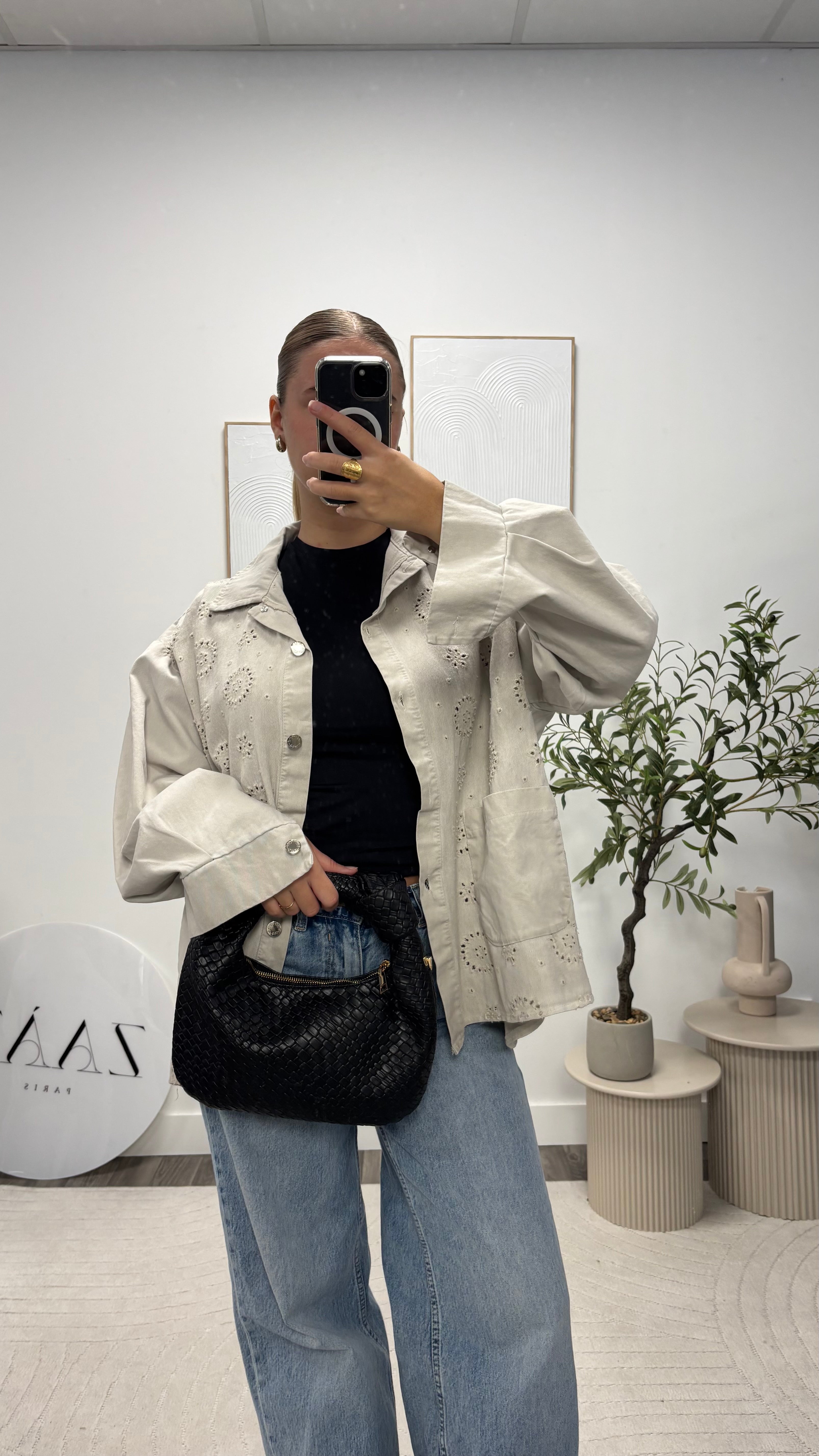 VESTE CHEMISE LAURA 15213-16