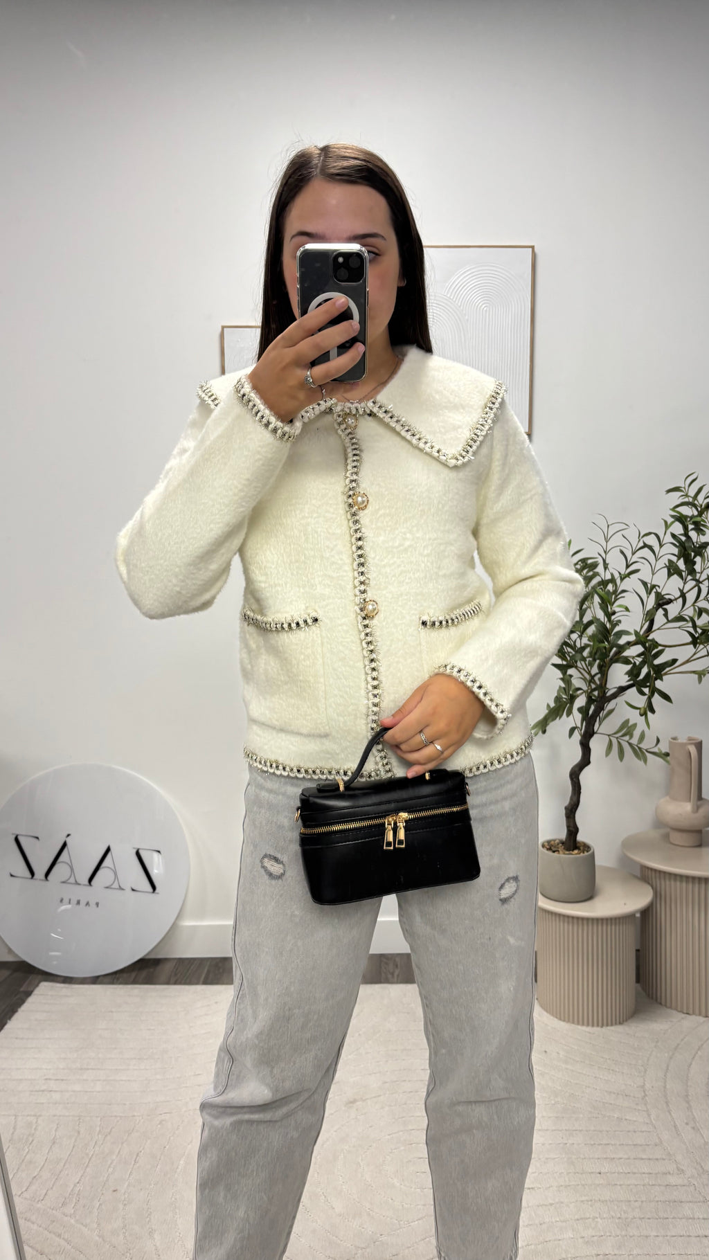 VESTE COL CLAUDINE 1503