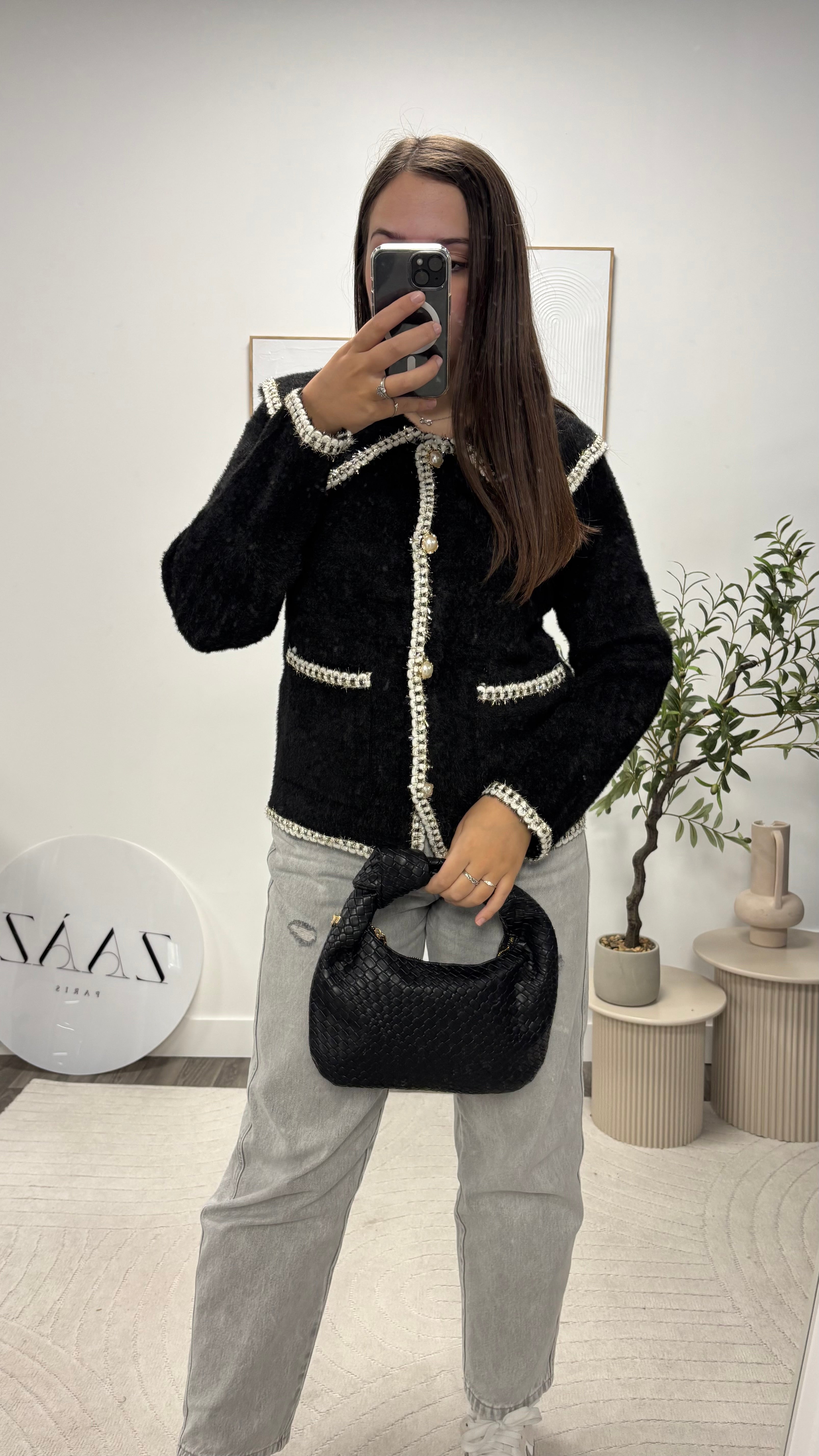 VESTE COL CLAUDINE 1503