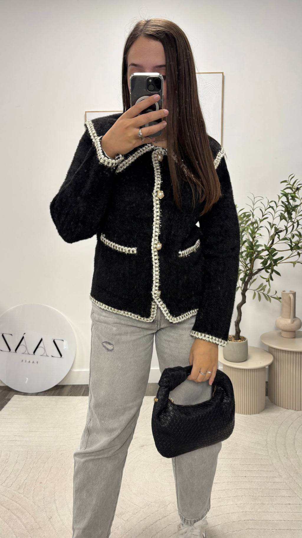 VESTE COL CLAUDINE 1503