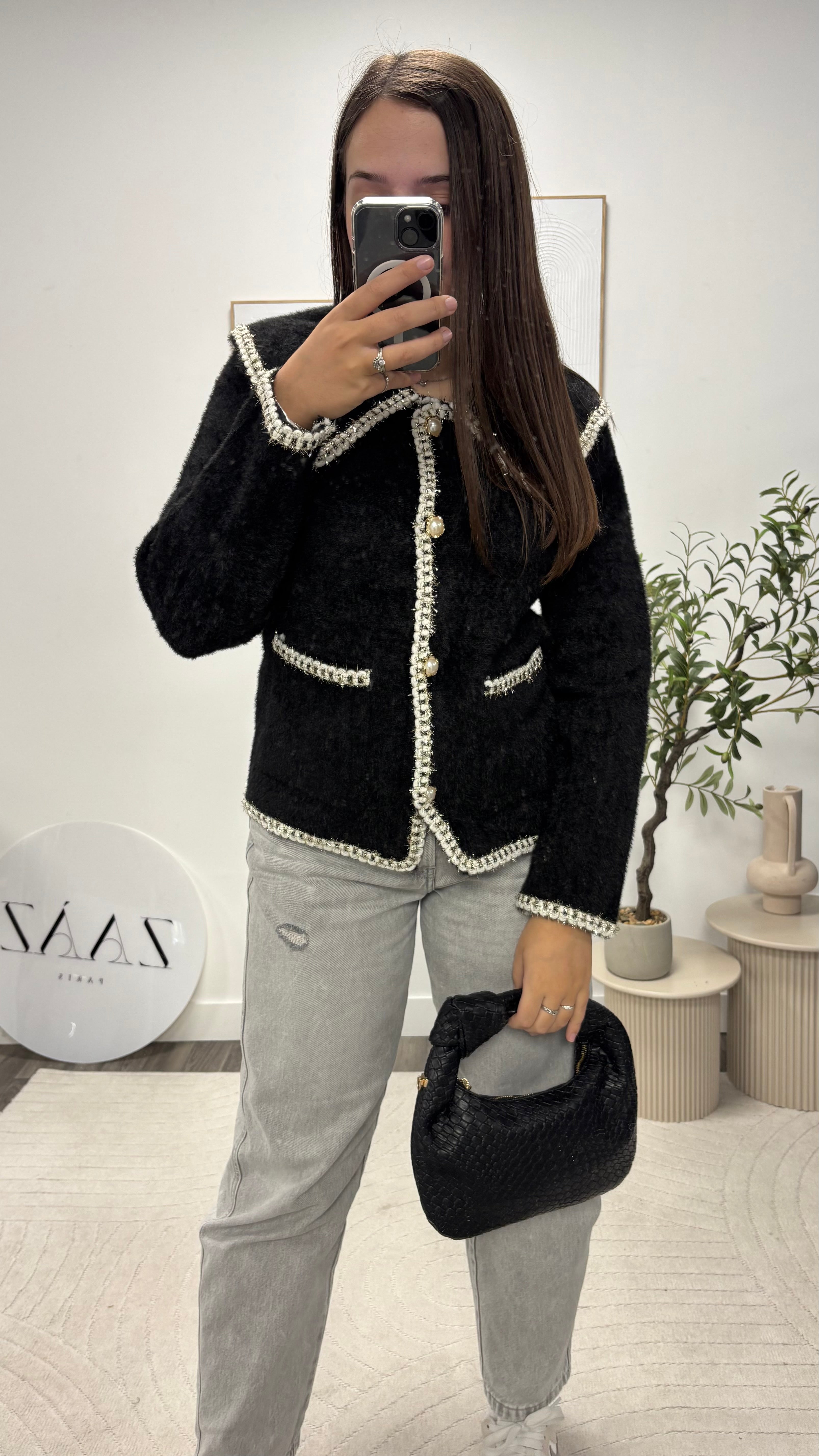 VESTE COL CLAUDINE 1503