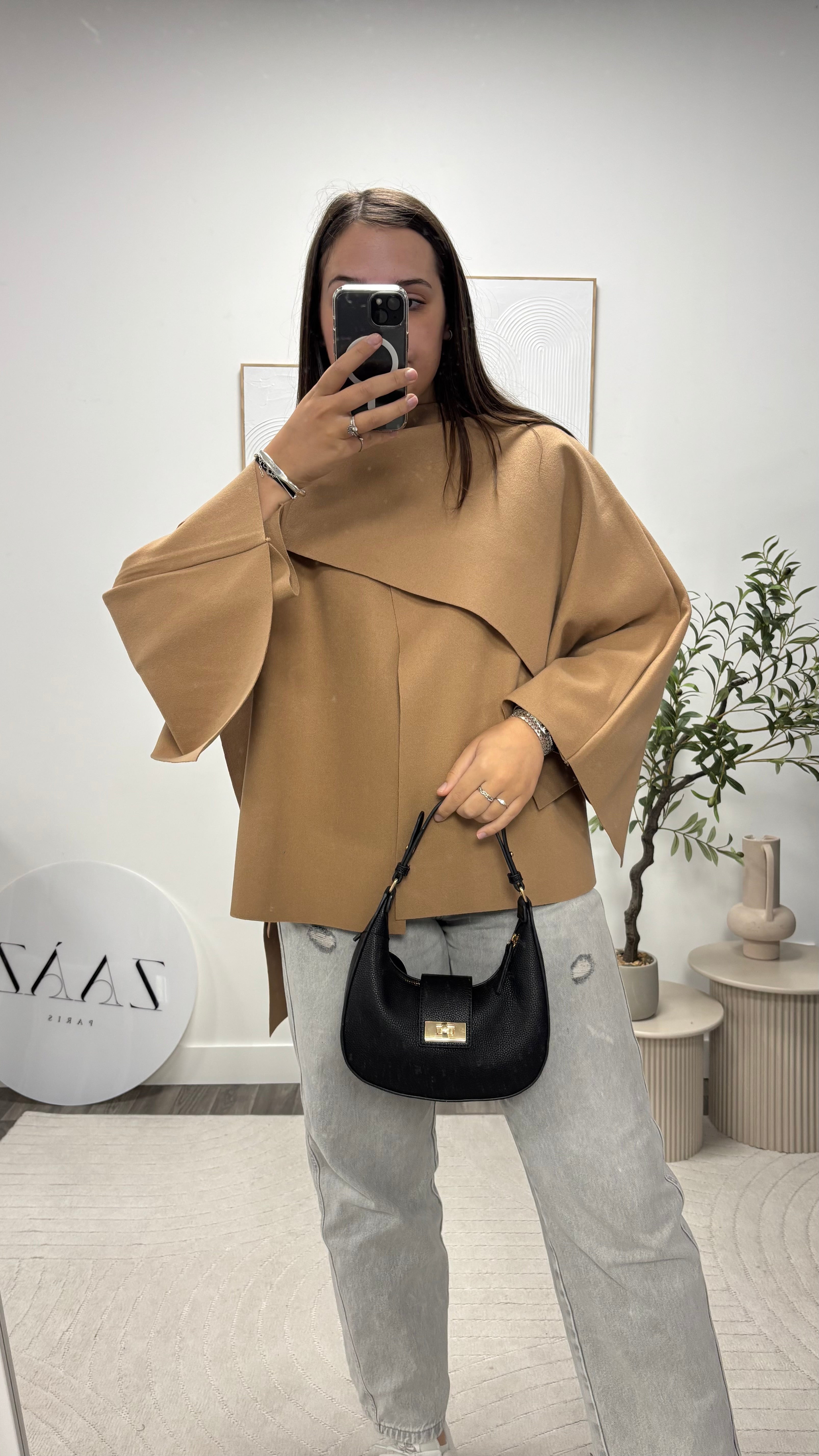 Manteau cape Lola 11805