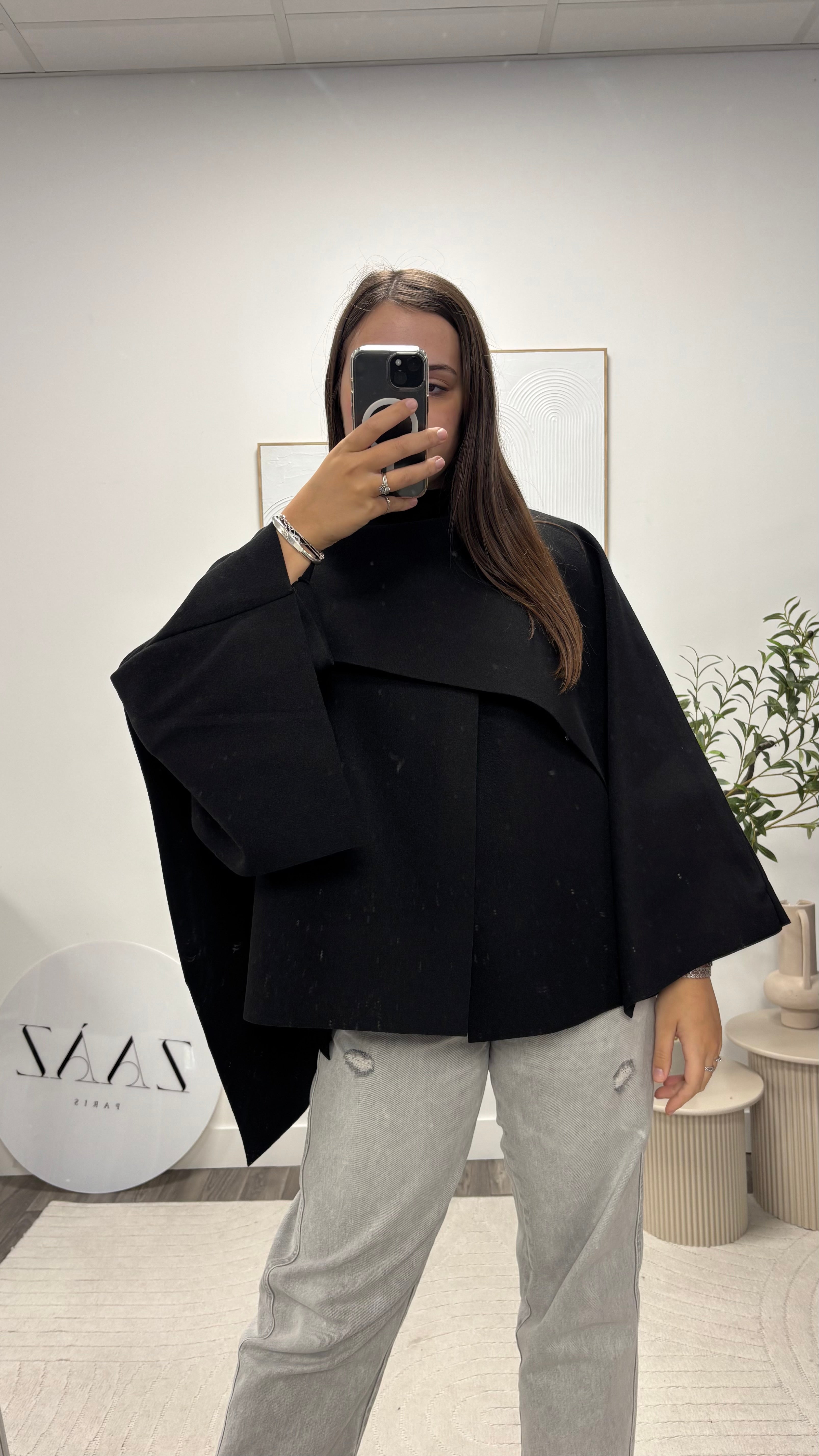 Manteau cape Lola 11805