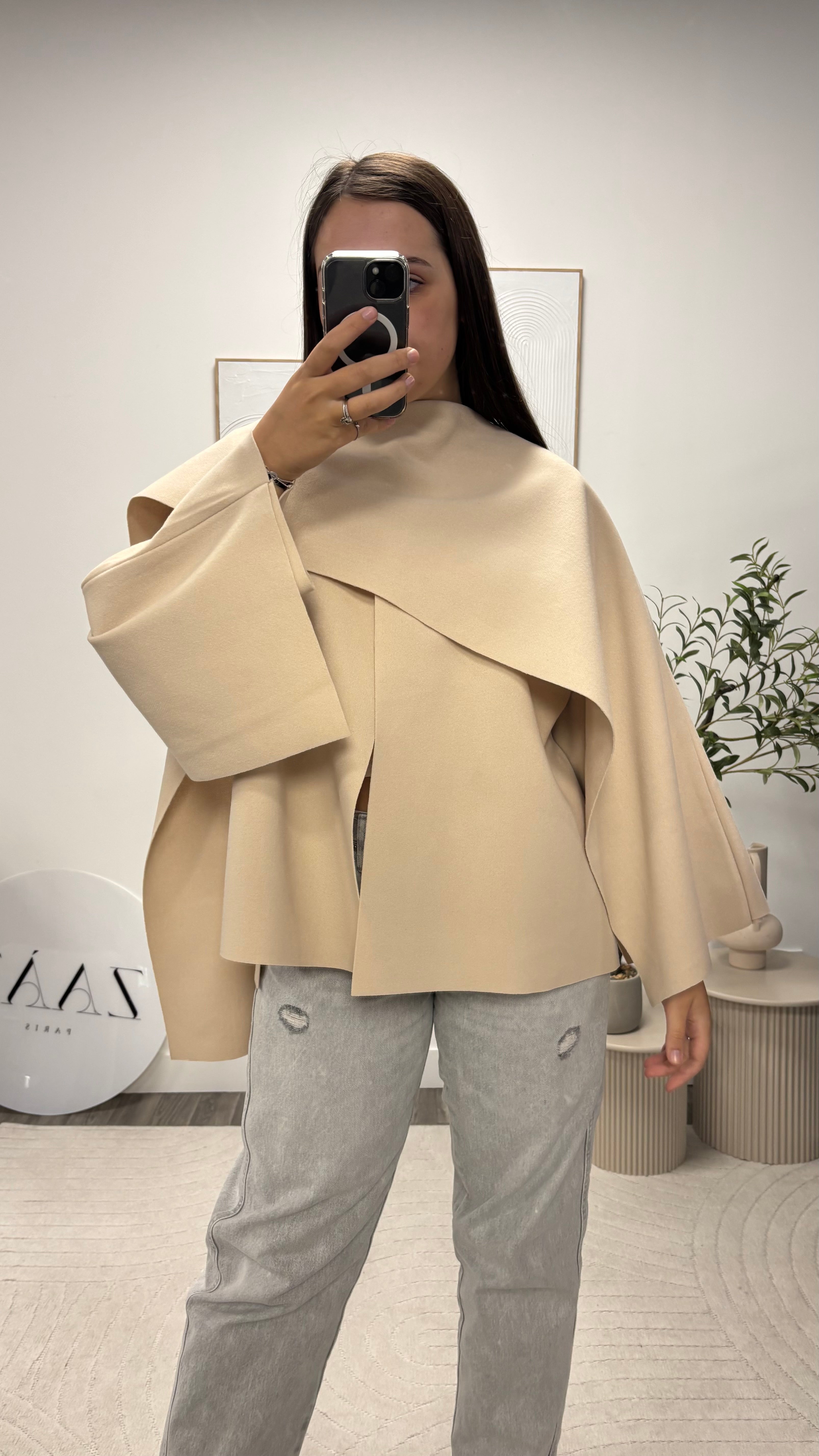 Manteau cape Lola 11805