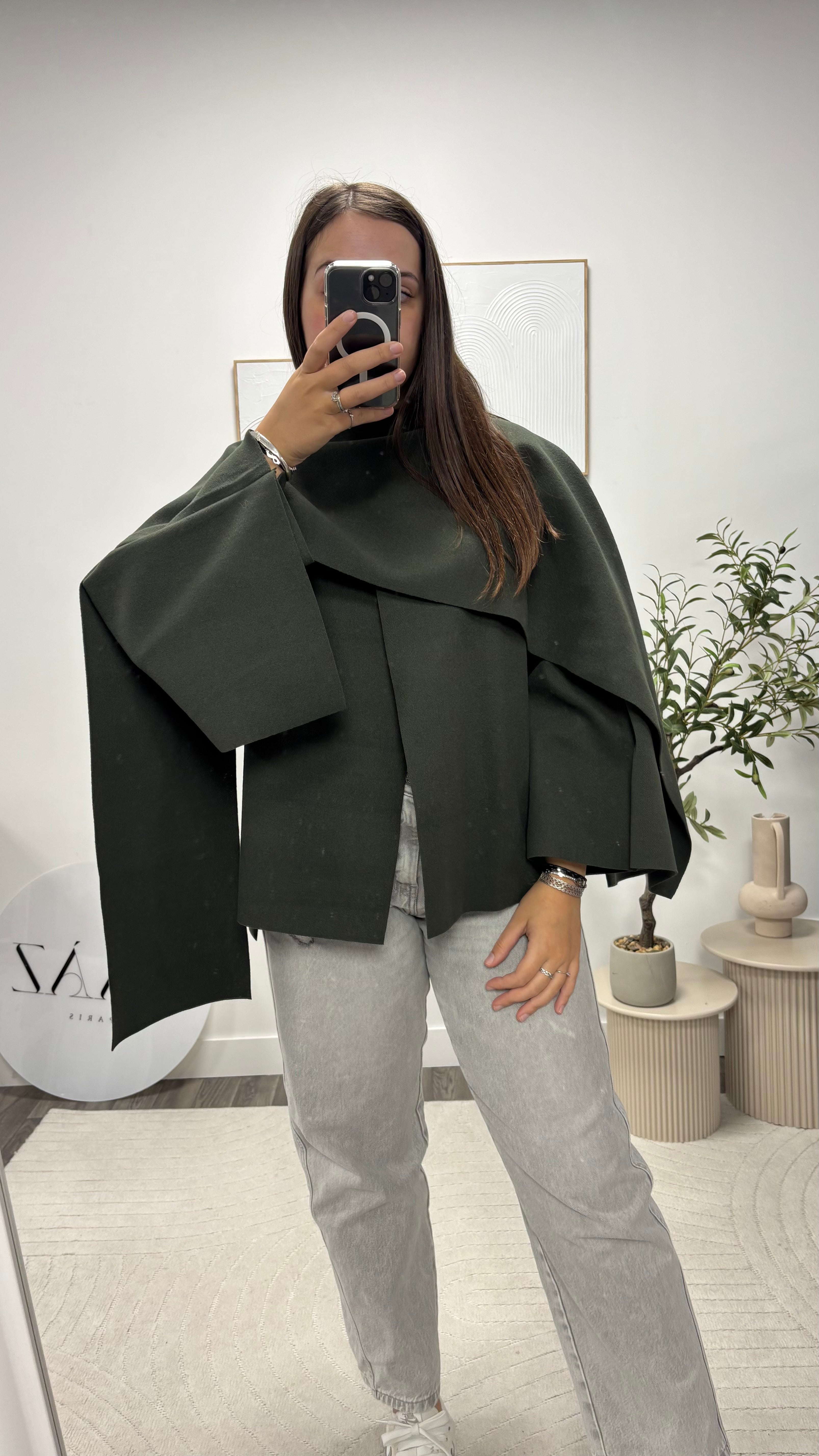 Manteau cape Lola 11805