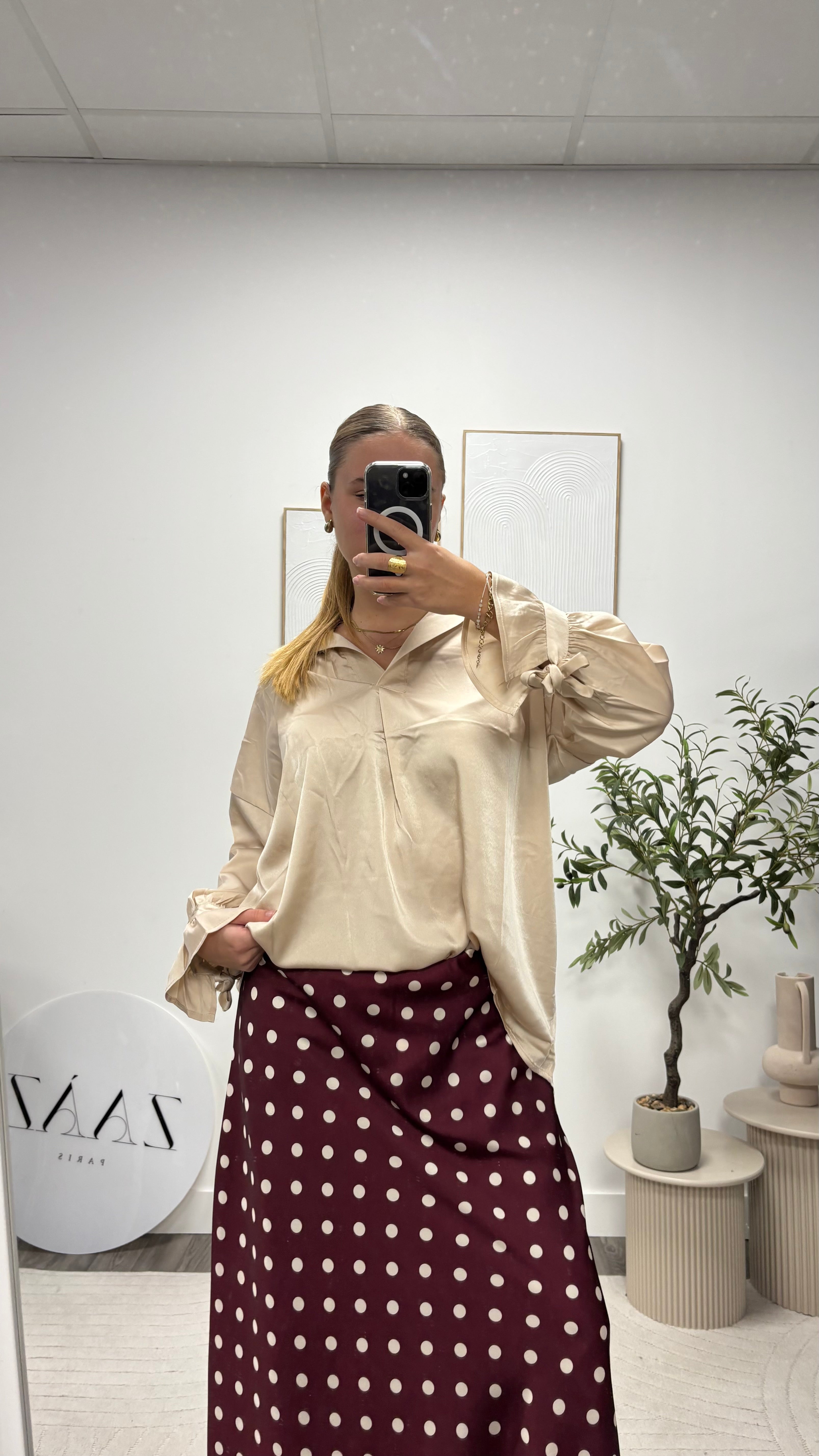 CHEMISIER ISA LU8562