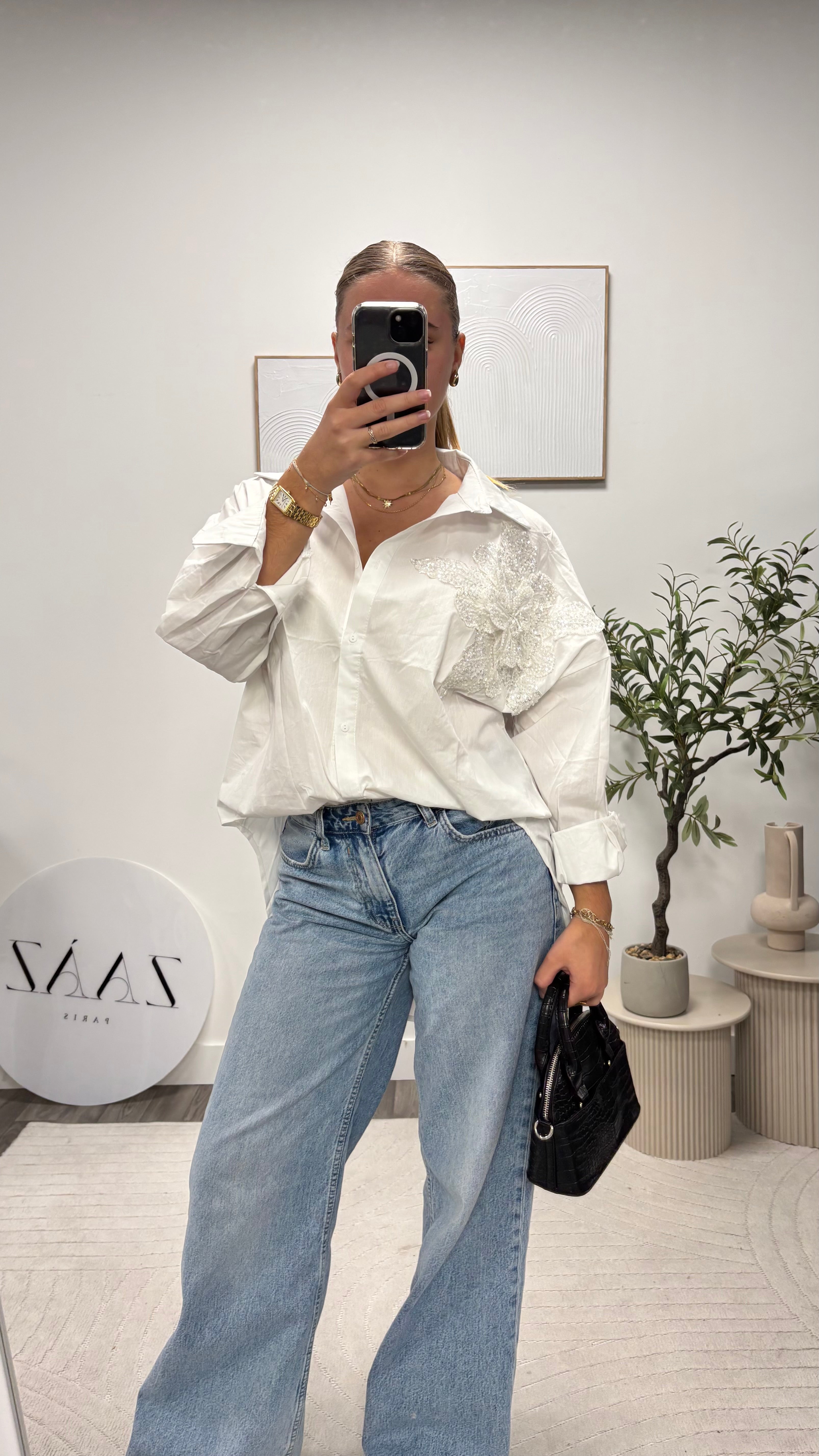 CHEMISIER FLEUR 9670