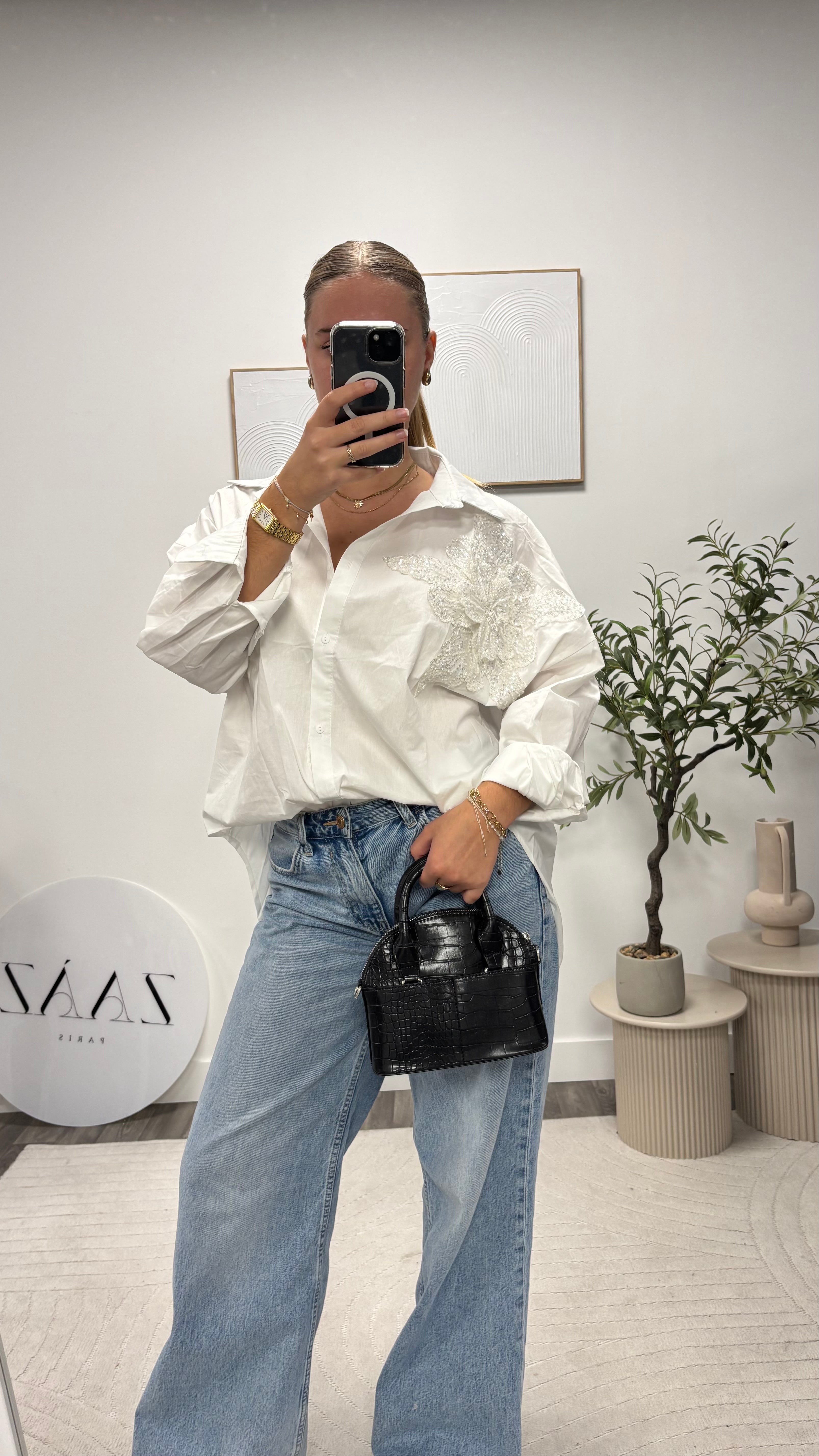 CHEMISIER FLEUR 9670