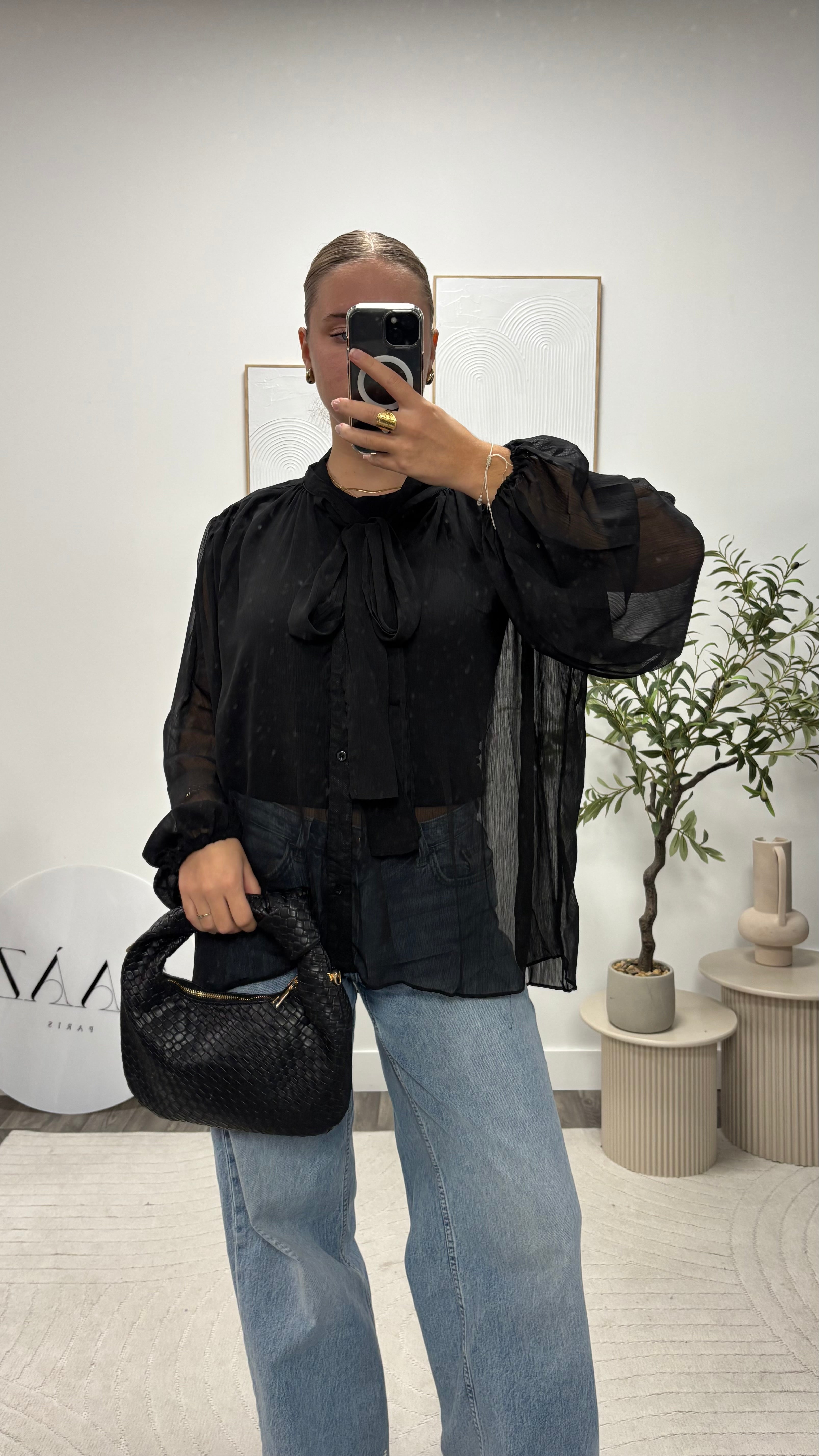 CHEMISIER TRANSPARENT 2931