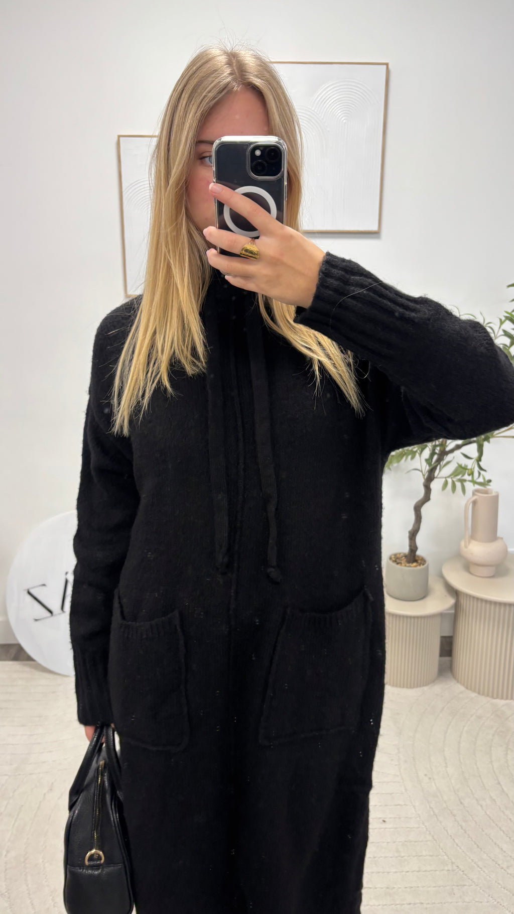 ROBE LONGUE EN LAINE LU2352