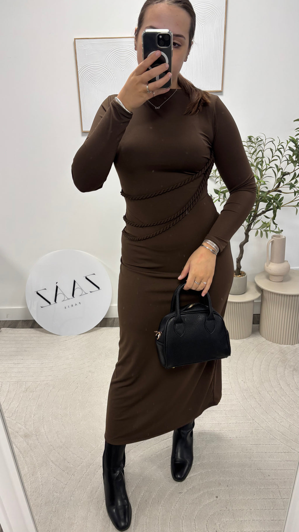 ROBE CINTRÉE cordella 3364