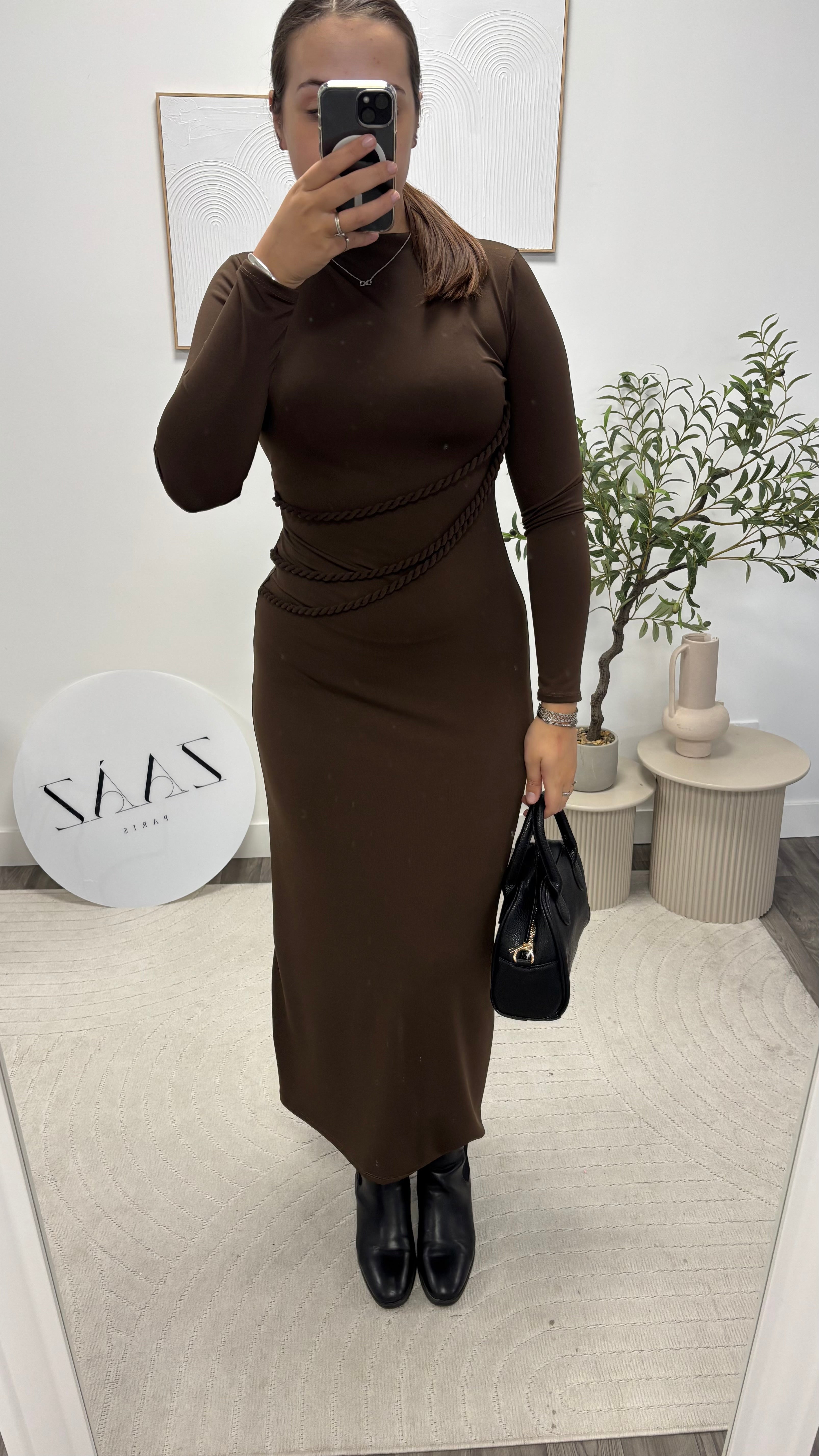 ROBE CINTRÉE cordella 3364