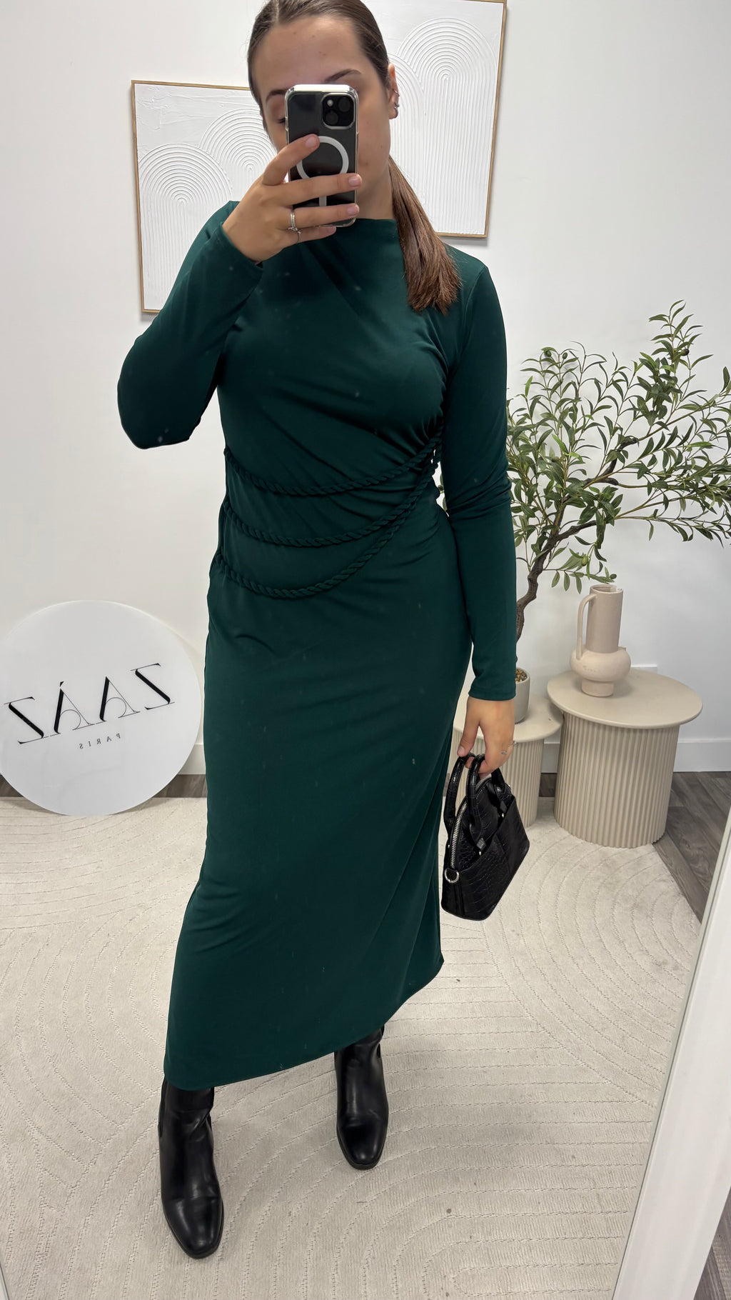 ROBE CINTRÉE cordella 3364