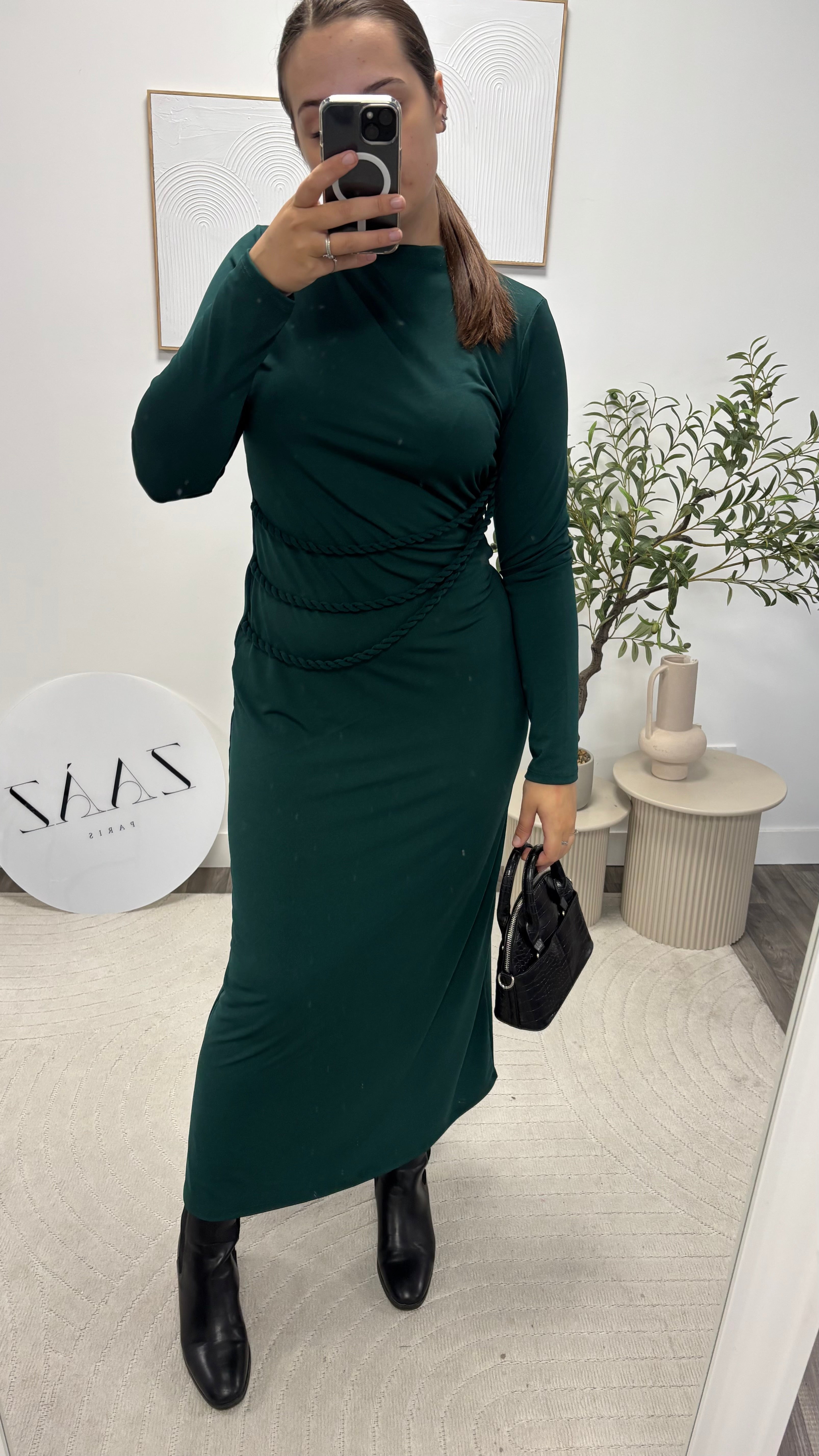 ROBE CINTRÉE cordella 3364