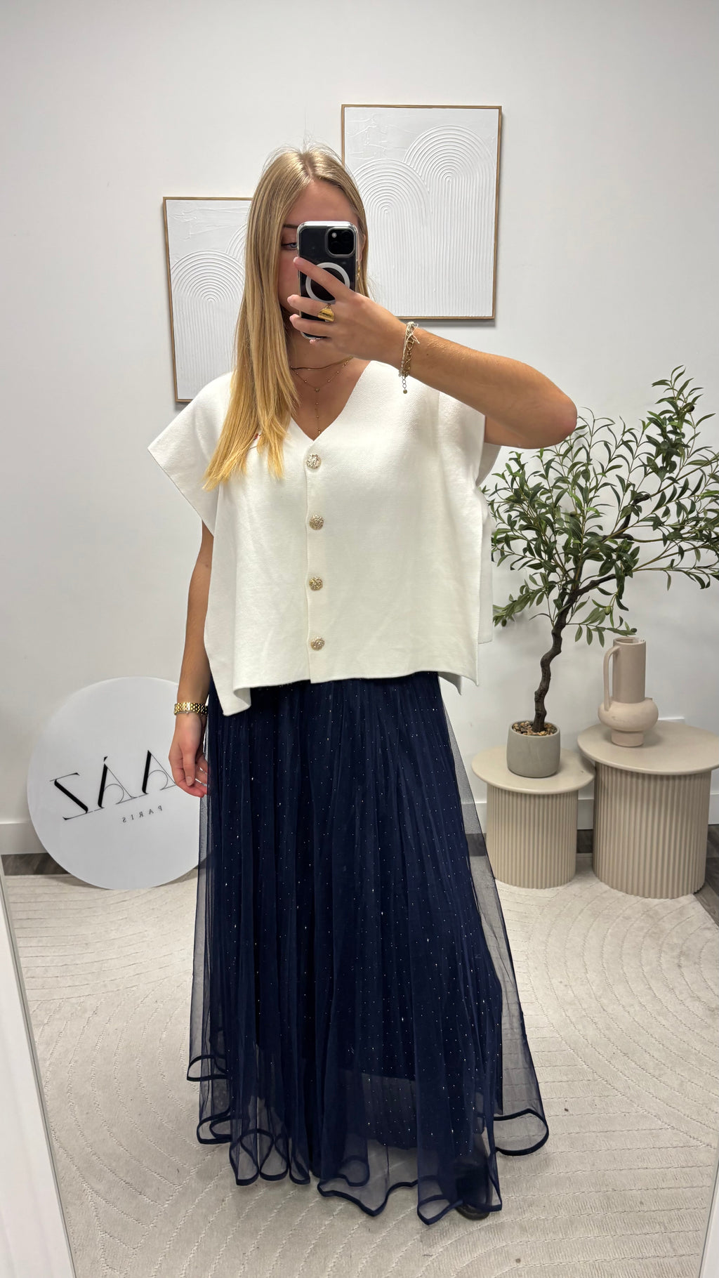 JUPE STRASS Stella JH001