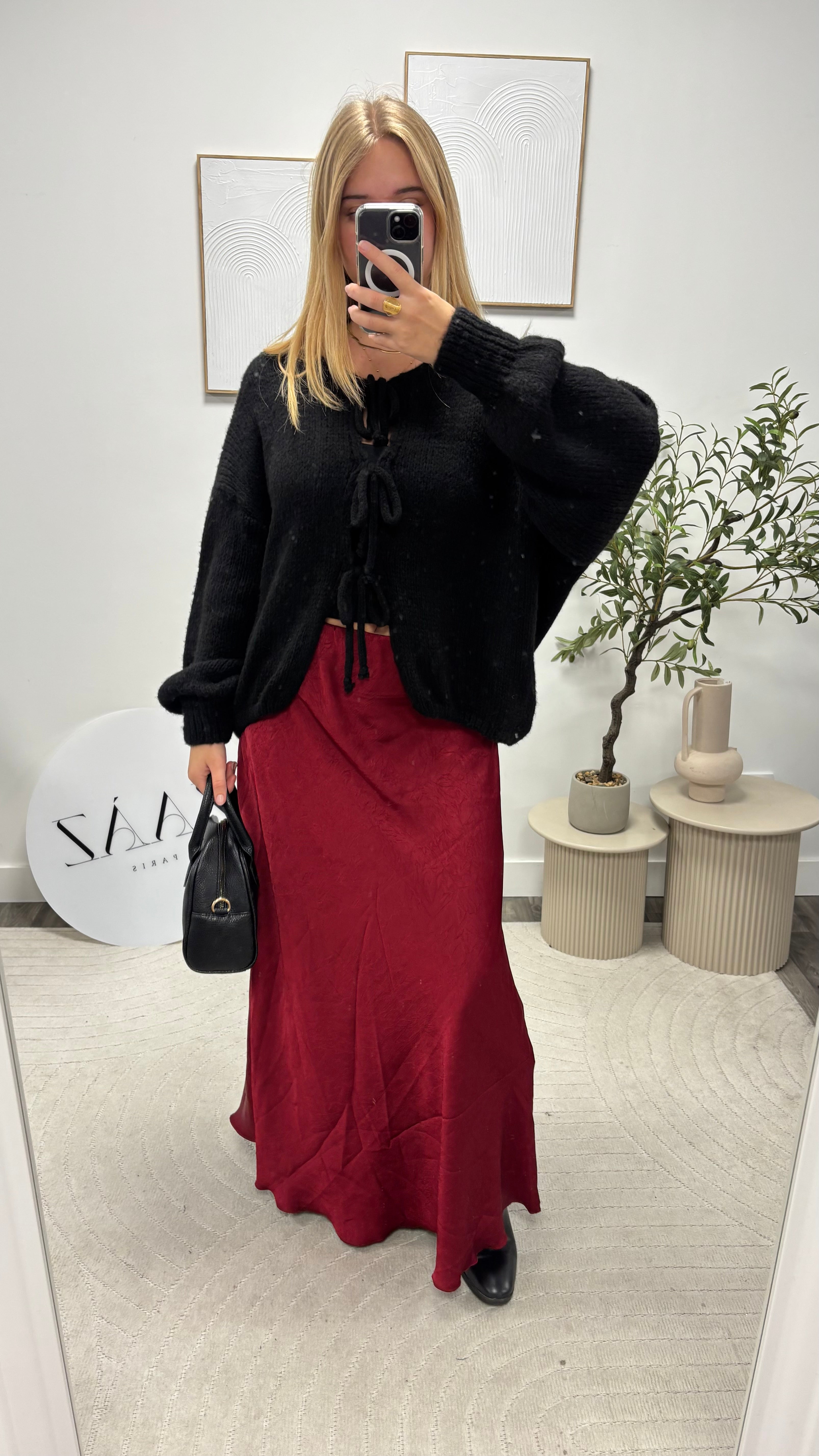 JUPE SATIN BASIC JO11