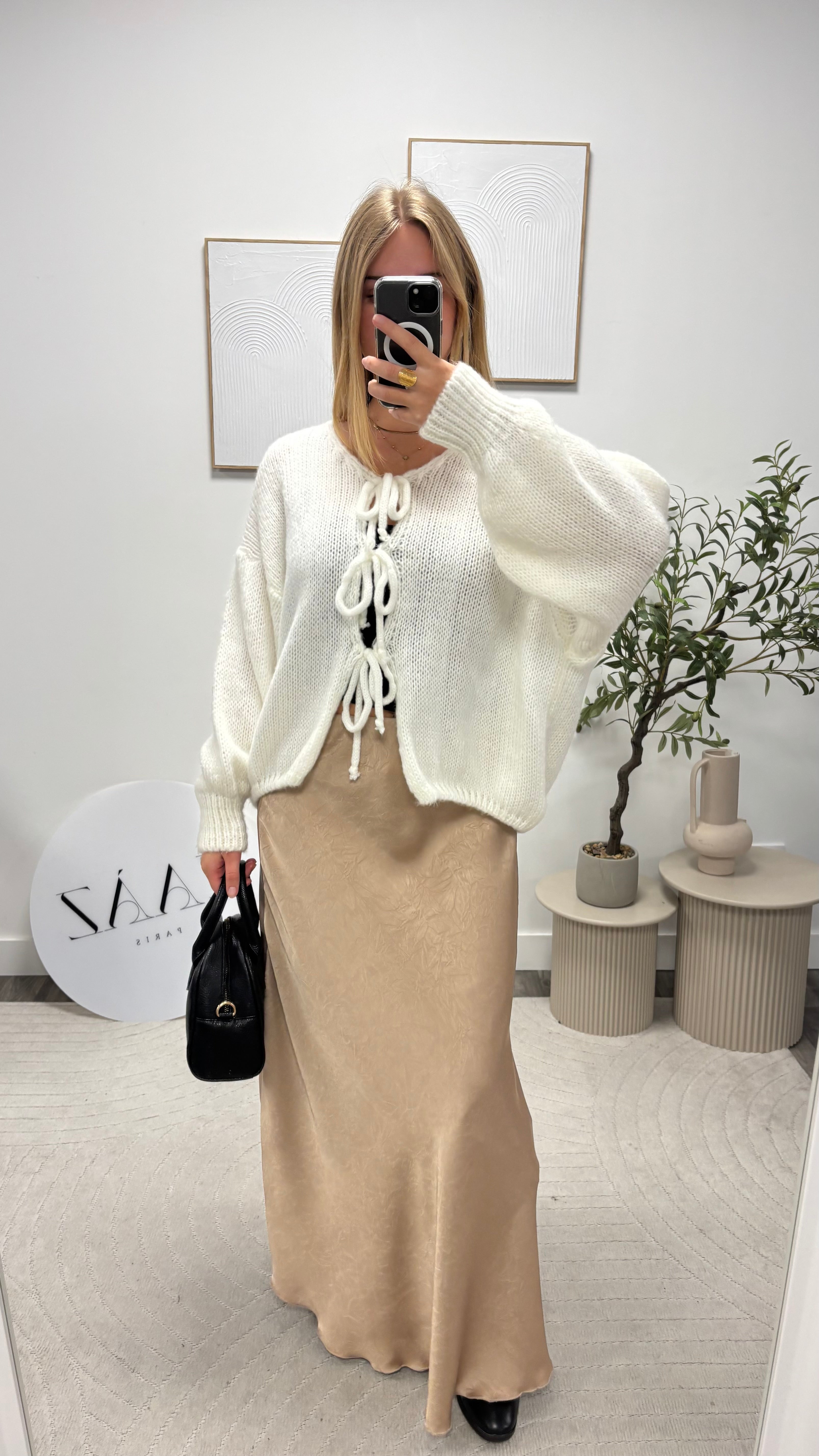 JUPE SATIN BASIC JO11