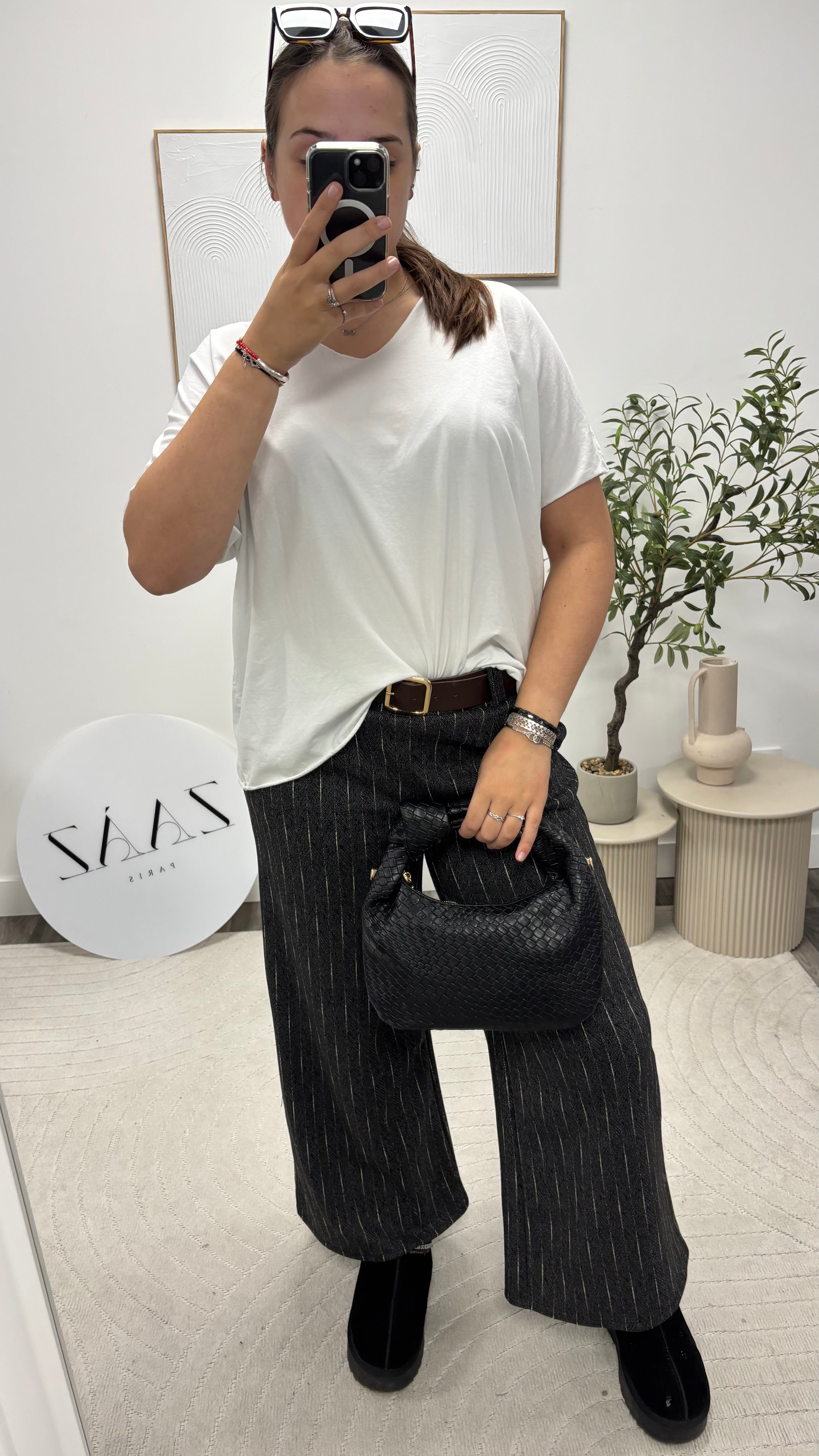 PANTALON CEINTURE 53551