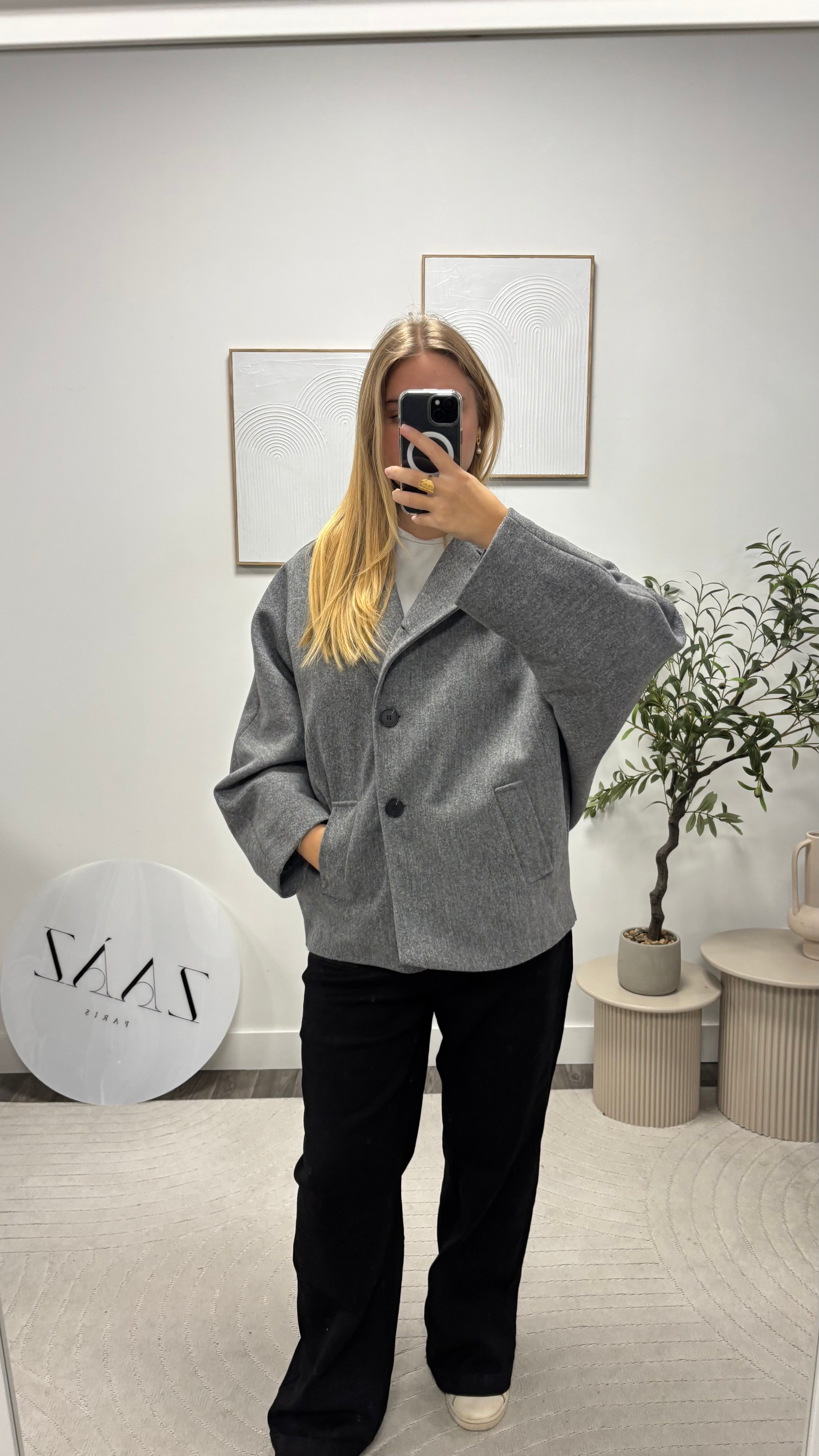 MANTEAU BOUTONS 88826