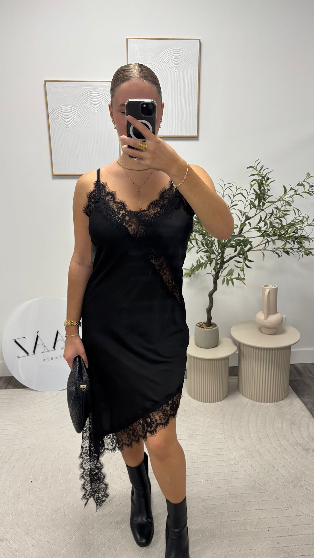 ROBE DENTELLE ZAÀZ 7838