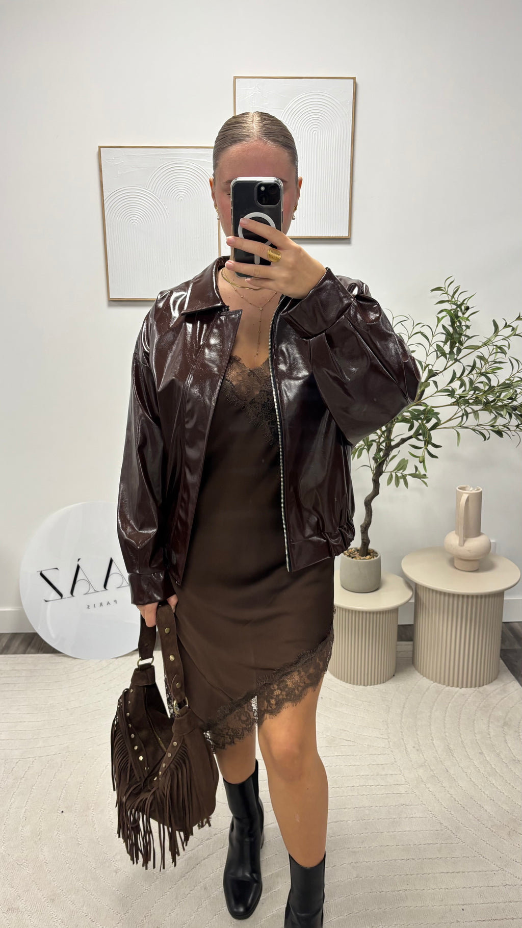 ROBE DENTELLE ZAÀZ 7838