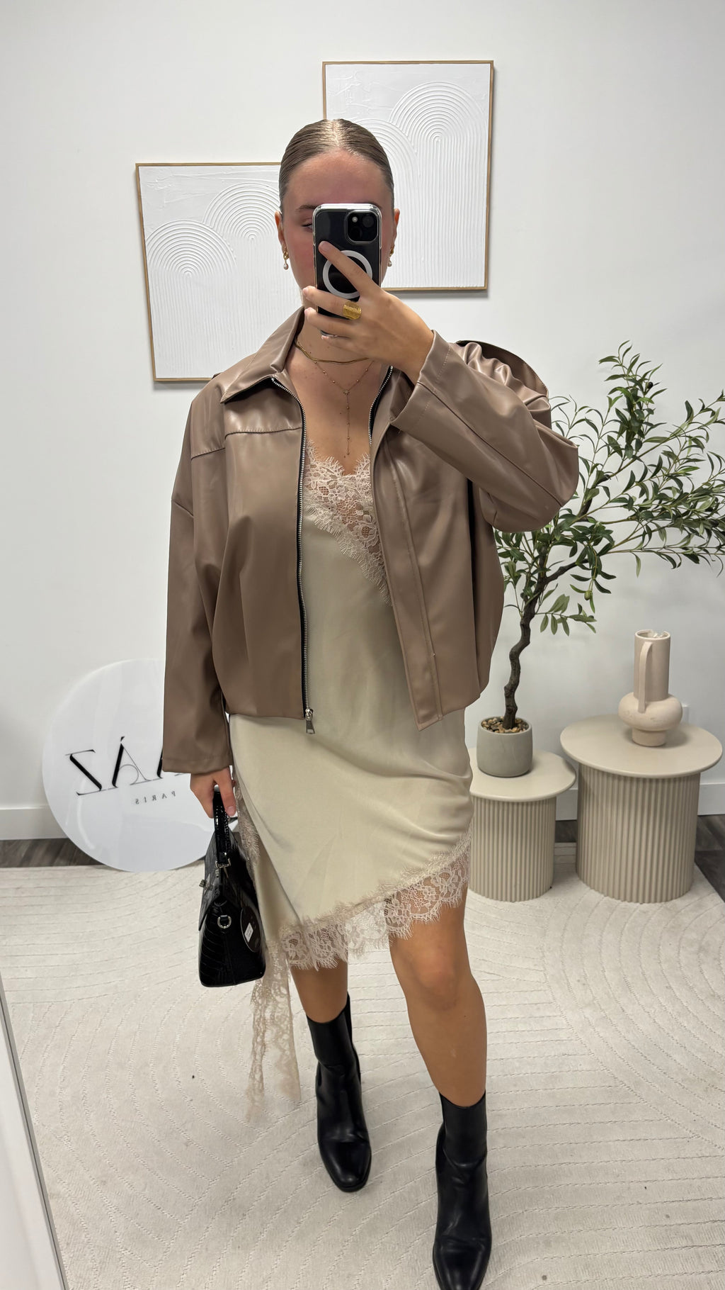 ROBE DENTELLE ZAÀZ 7838