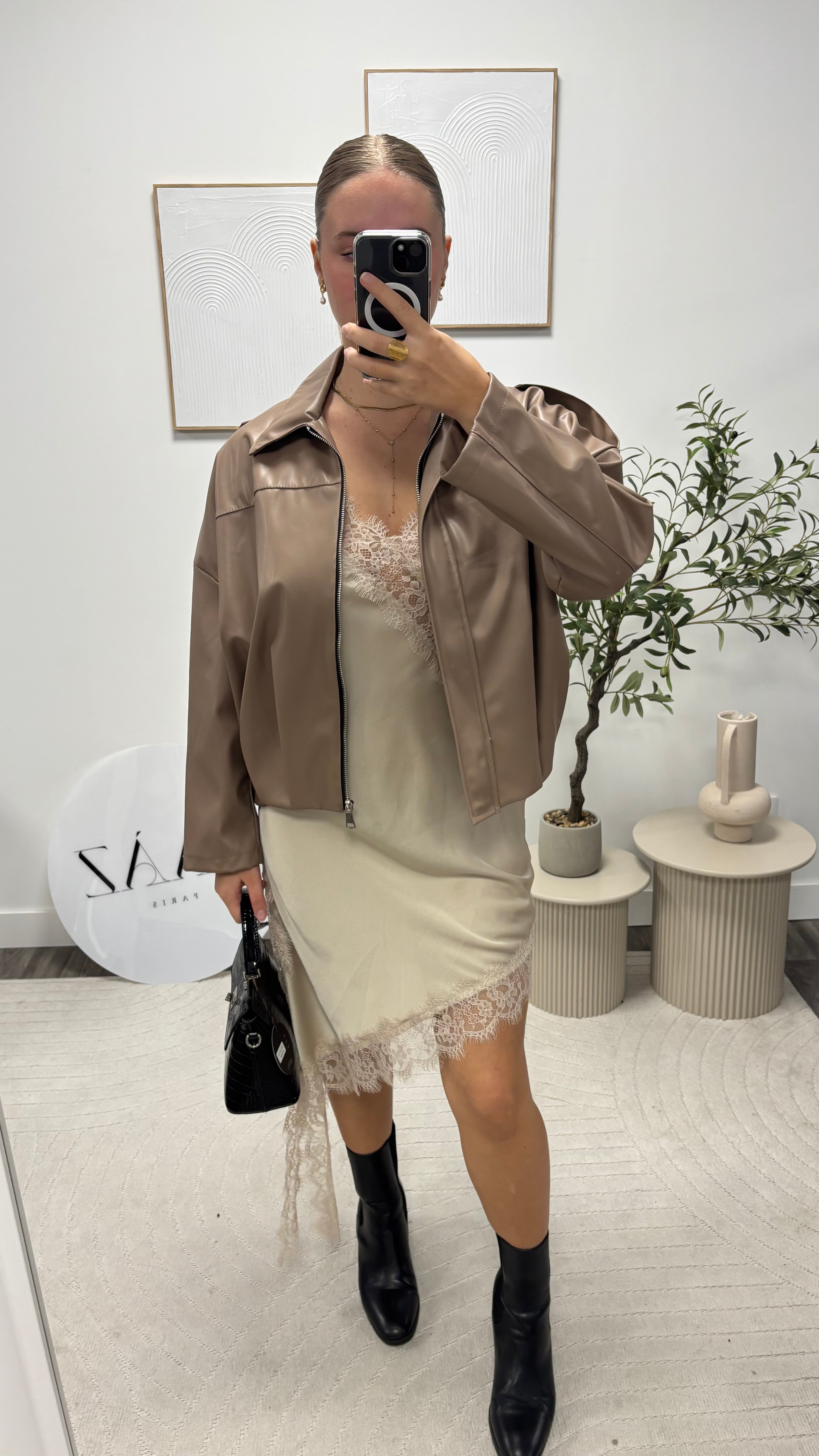 ROBE DENTELLE ZAÀZ 7838