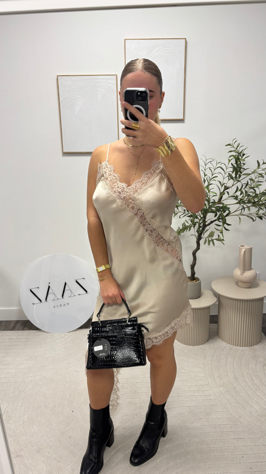 ROBE DENTELLE ZAÀZ 7838