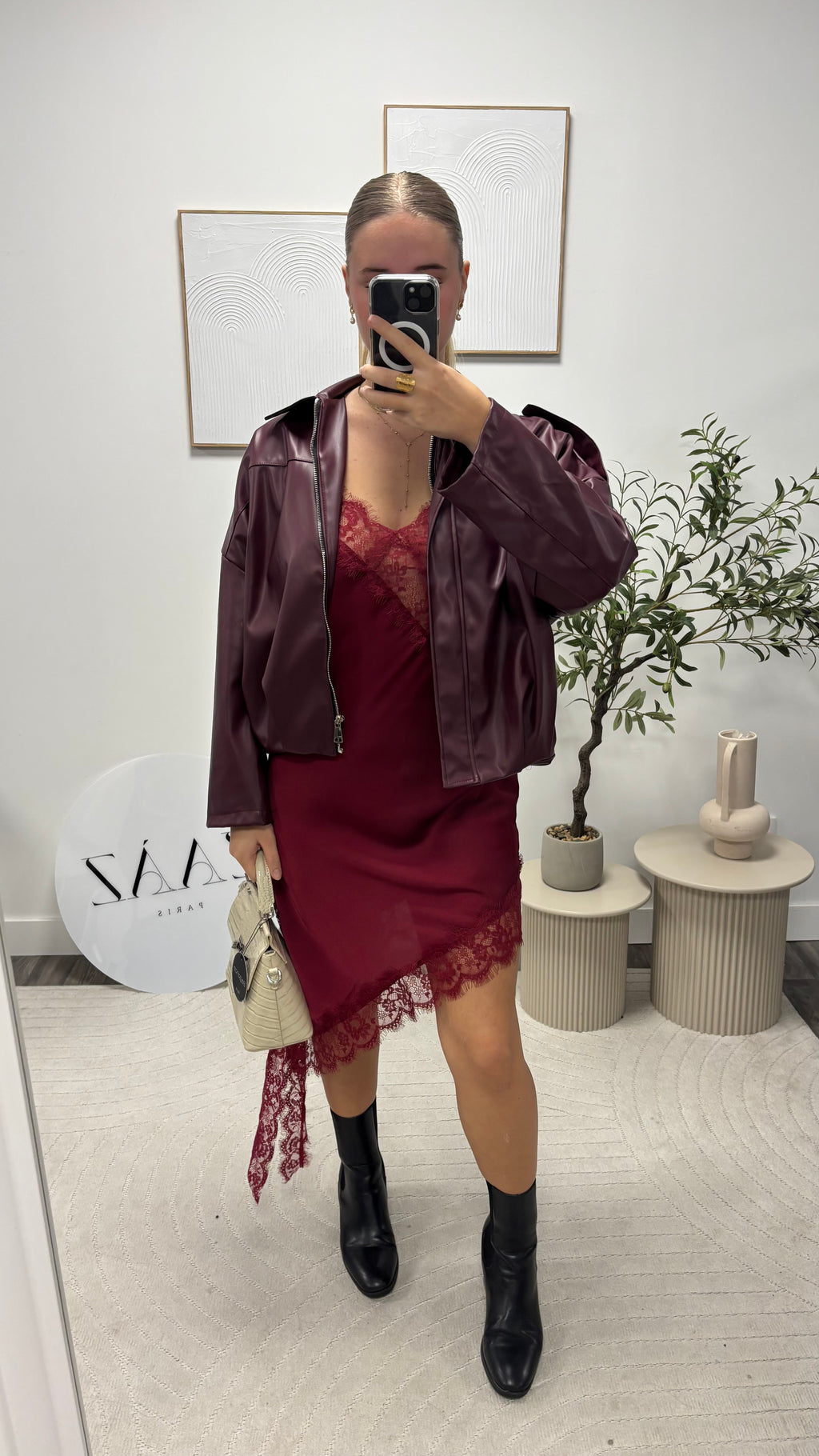 ROBE DENTELLE ZAÀZ 7838