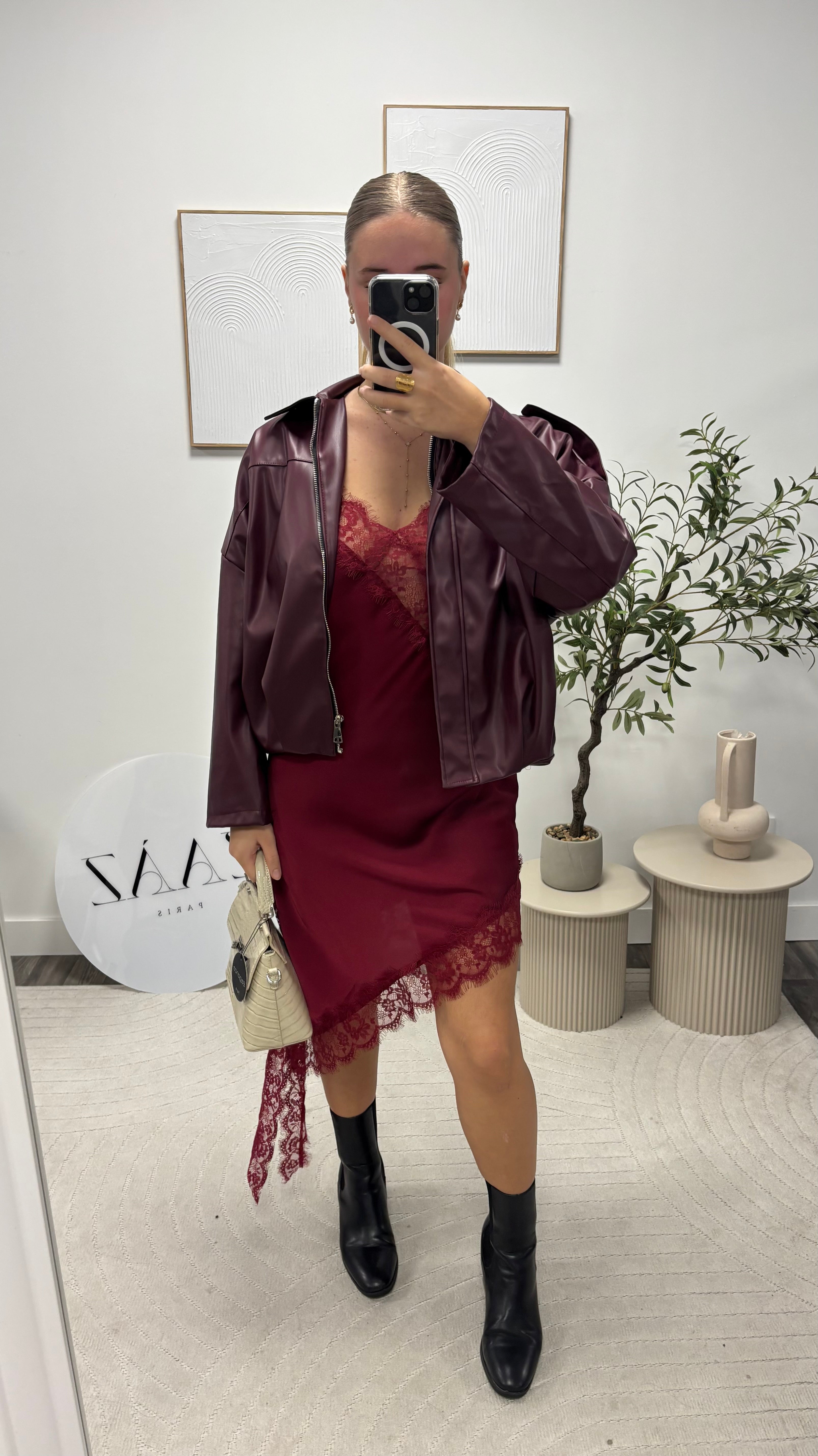 ROBE DENTELLE ZAÀZ 7838