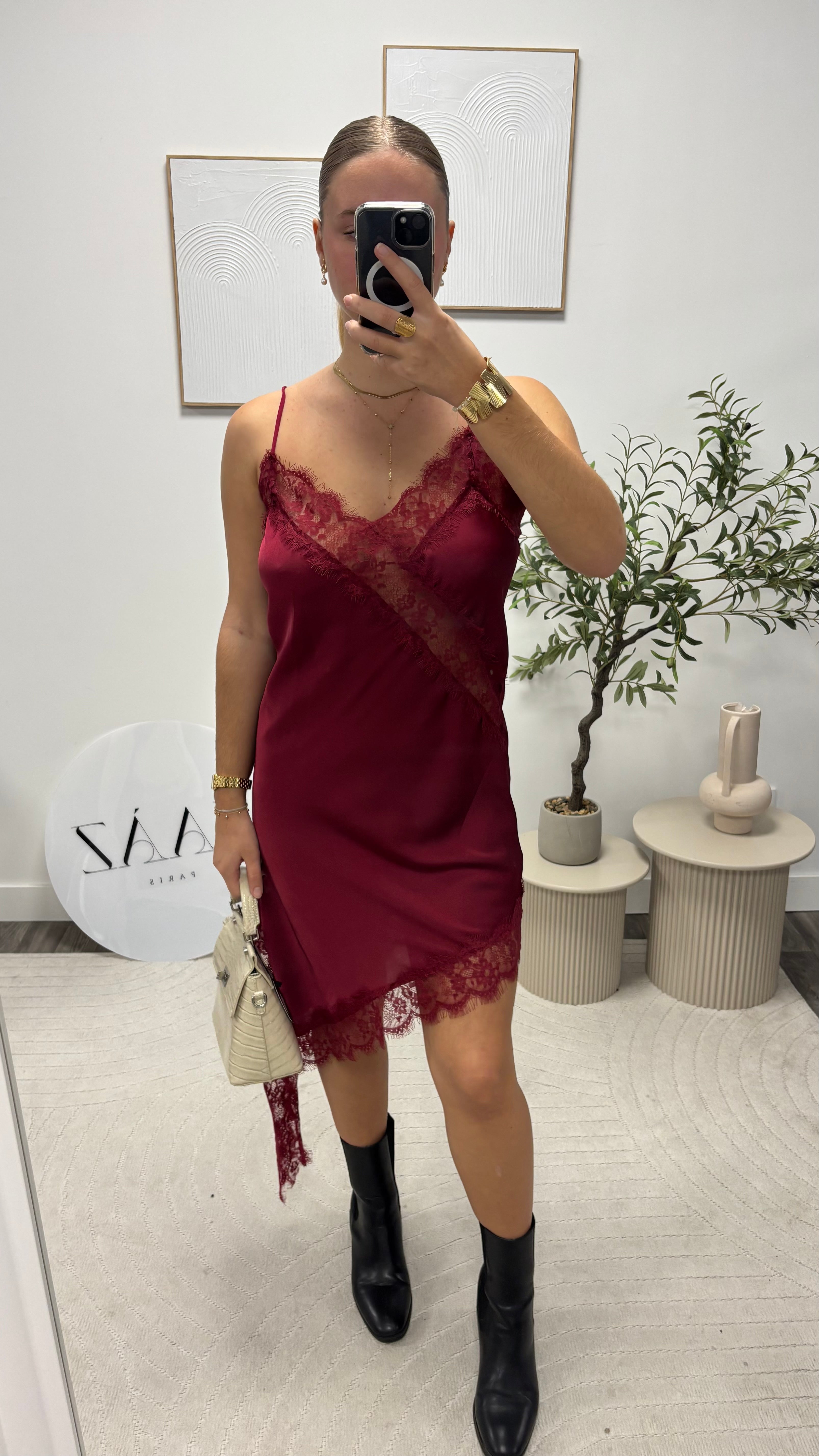 ROBE DENTELLE ZAÀZ 7838