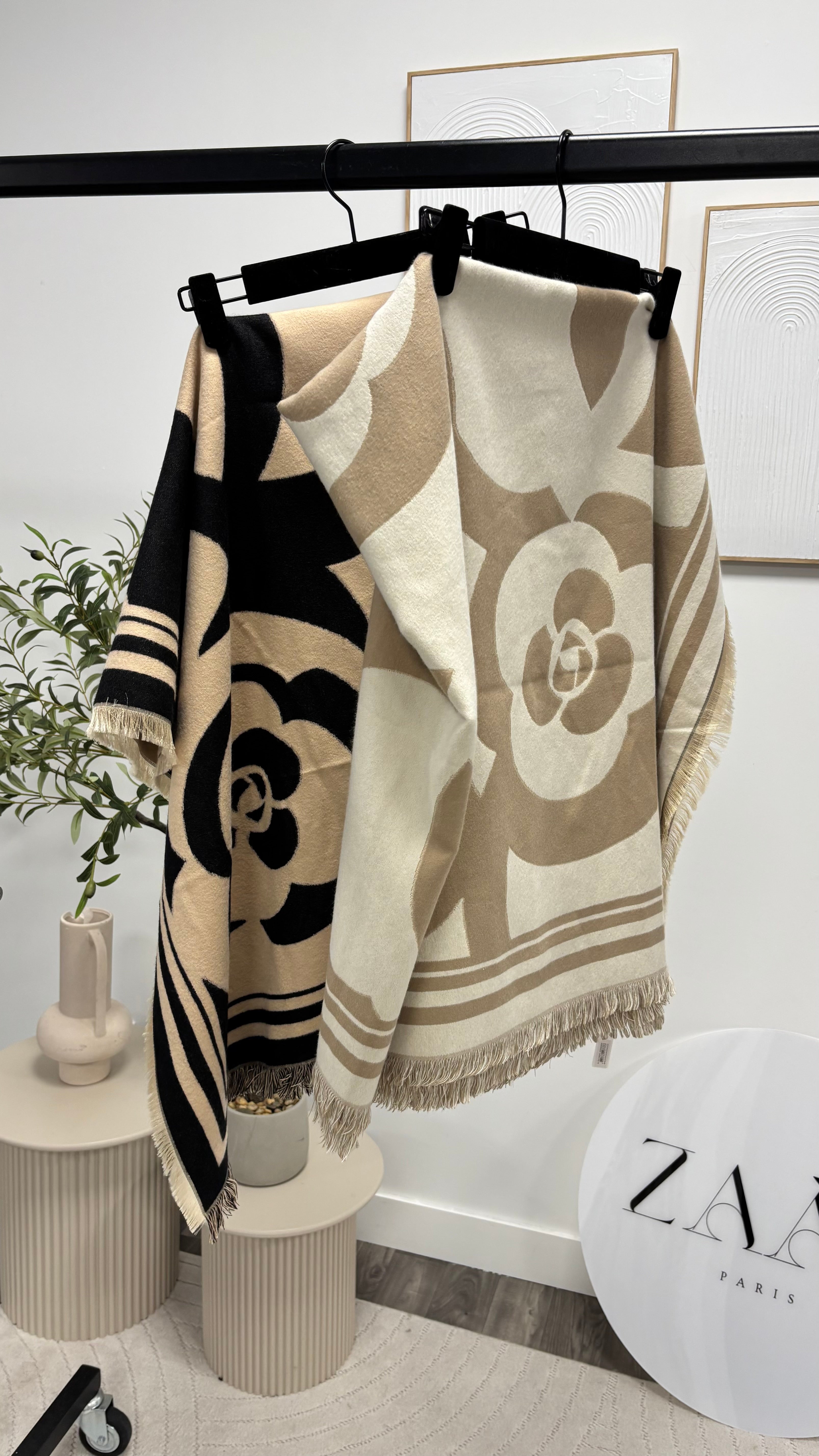 Étole maxi premium  FLEUR H3610003