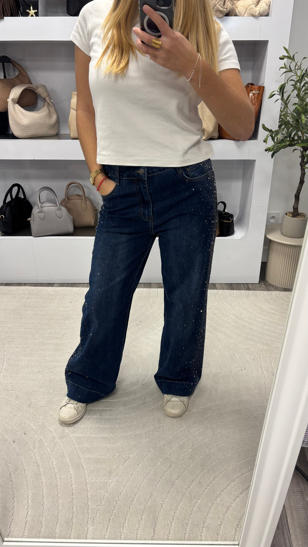 JEANS STRASS 423