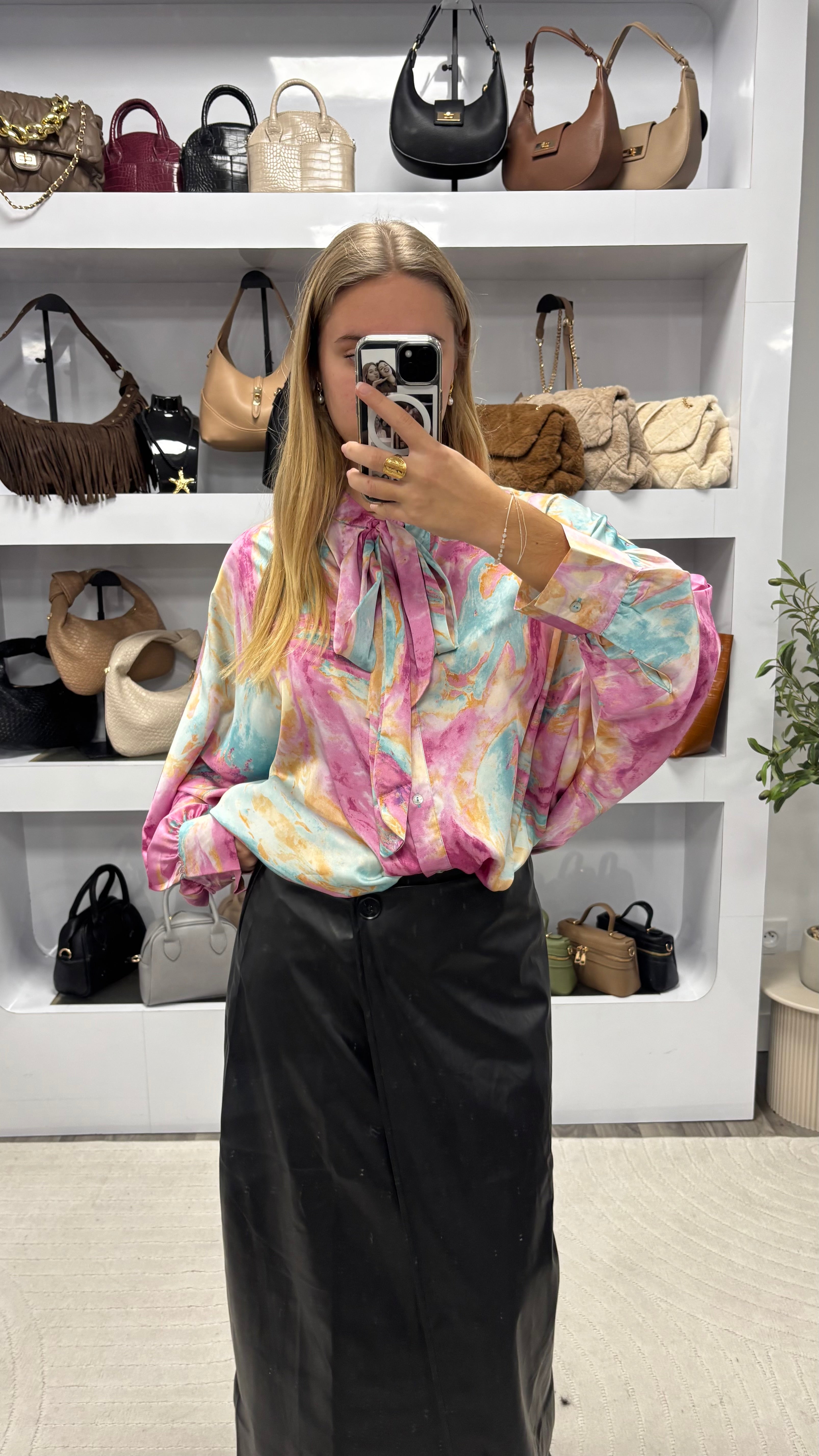 CHEMISIER BARIOLÉ 5362