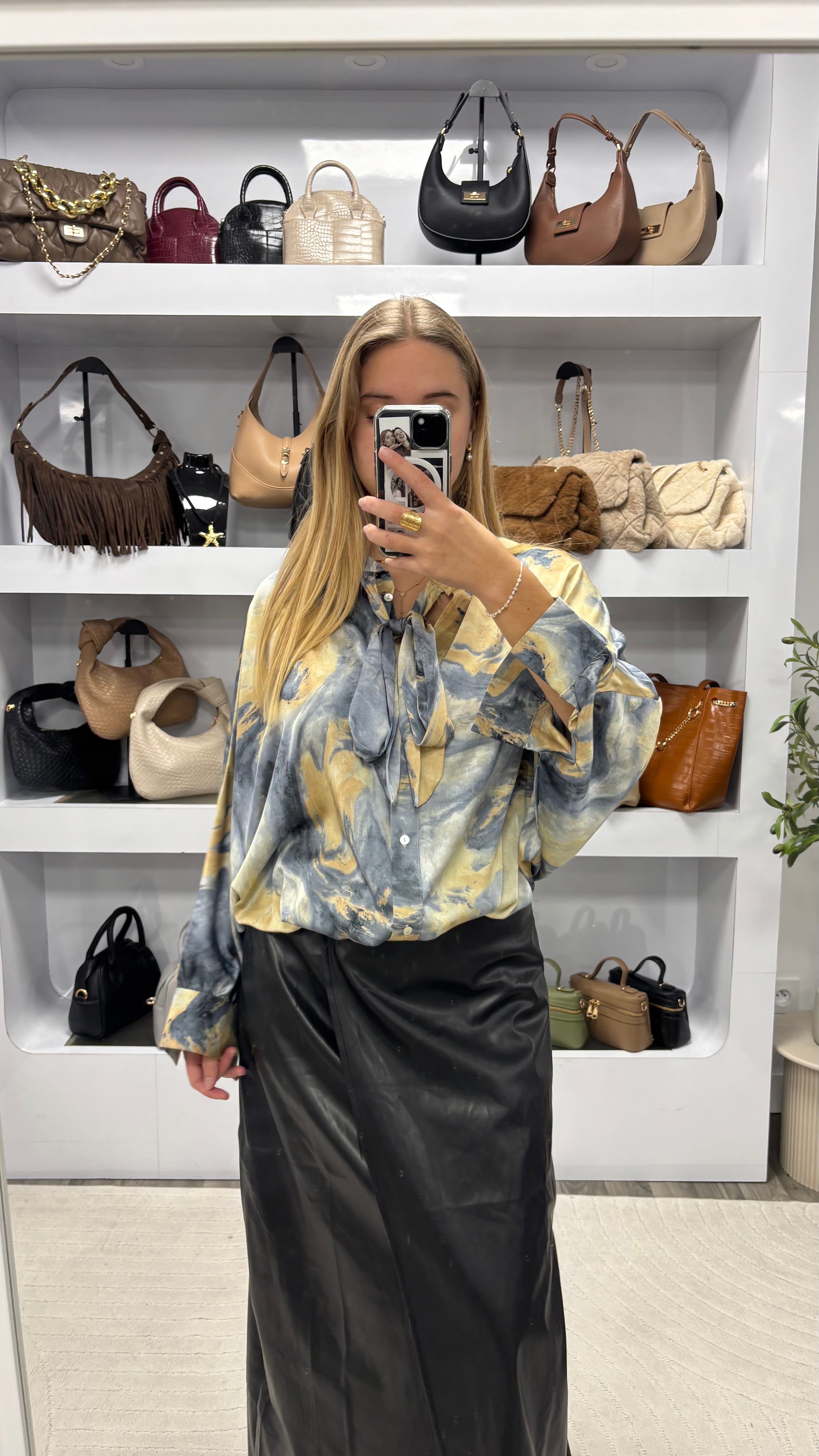 CHEMISIER BARIOLÉ 5362