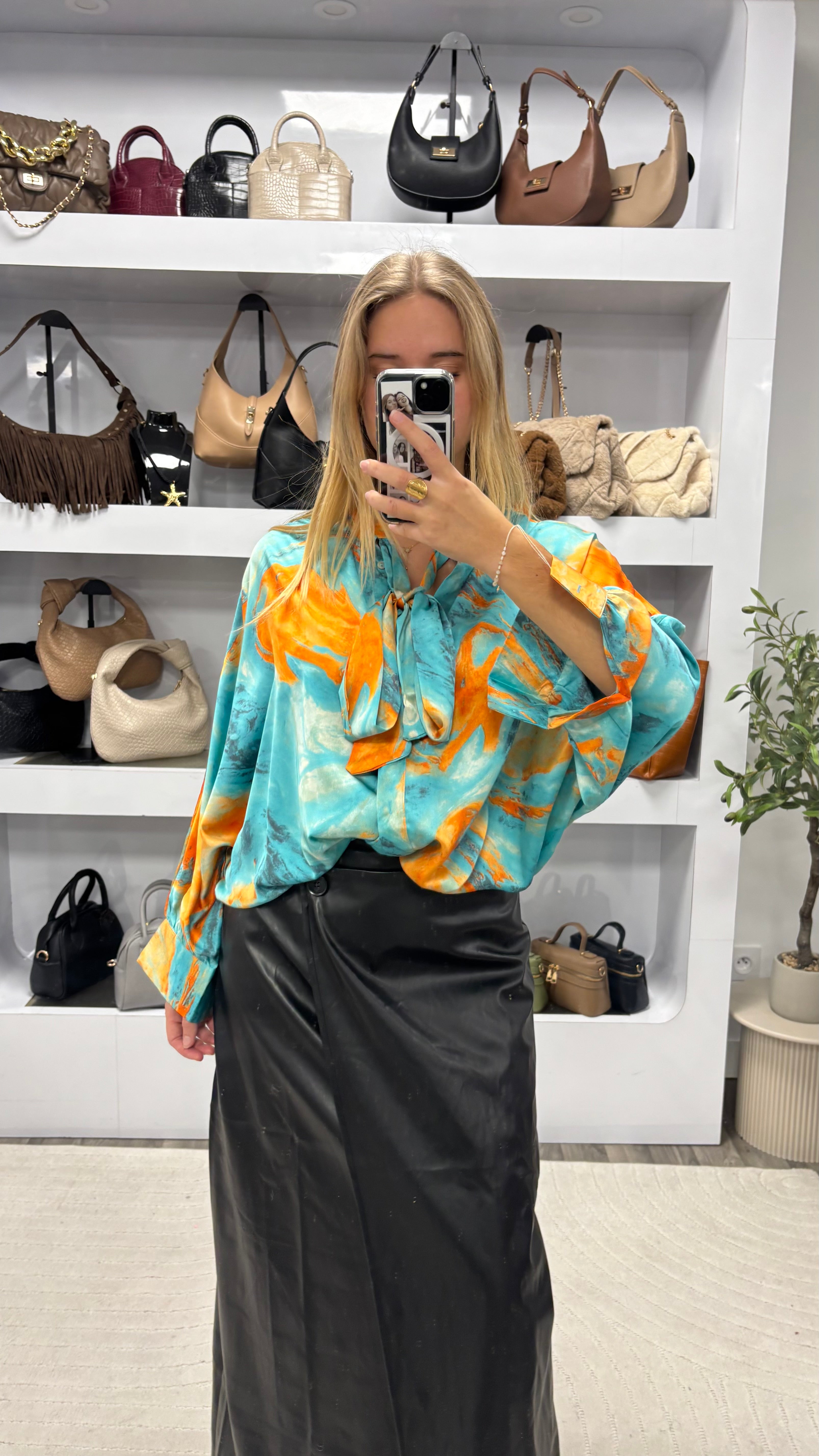 CHEMISIER BARIOLÉ 5362